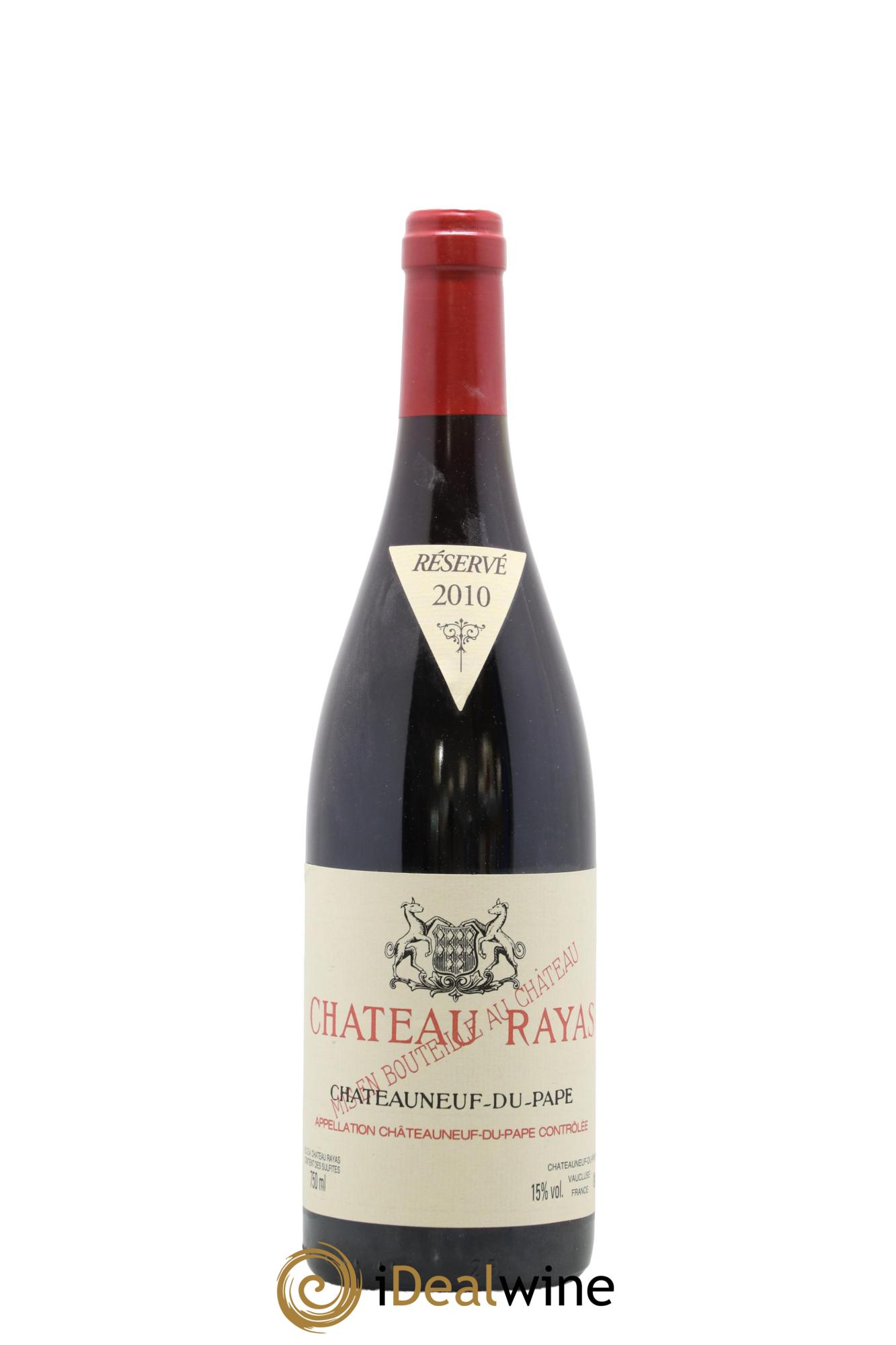 Châteauneuf-du-Pape Château Rayas Emmanuel Reynaud 2010 - Lot de 1 bouteille - 0