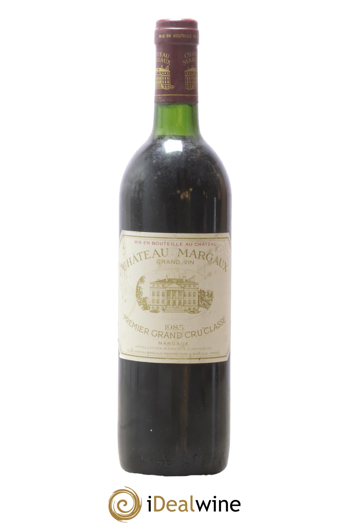 Château Margaux 1er Grand Cru Classé 1985 - Posten von 1 Flasche - 0