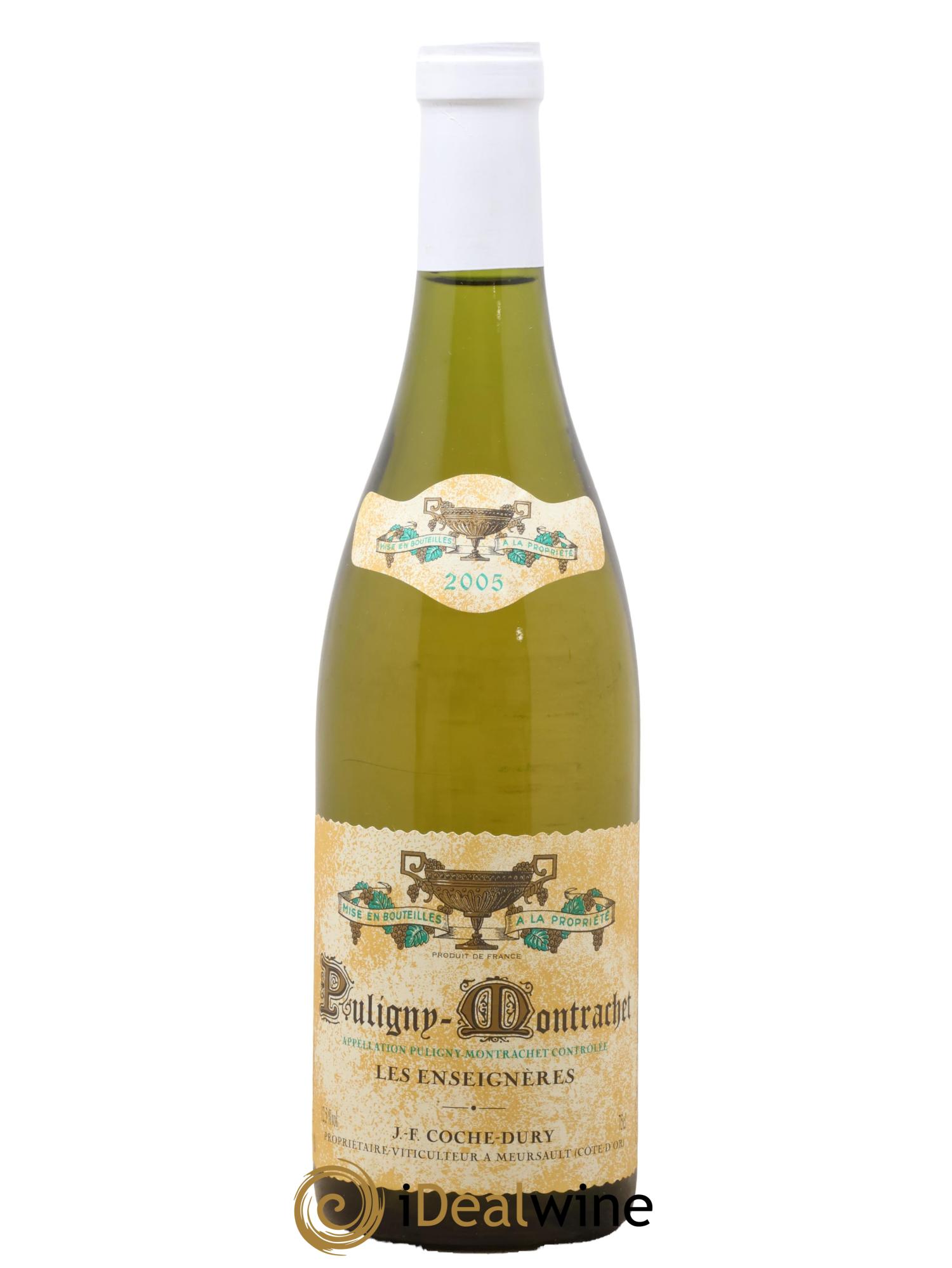 Puligny-Montrachet Les Enseignères Coche Dury (Domaine) 2005 - Lot de 1 bouteille - 0