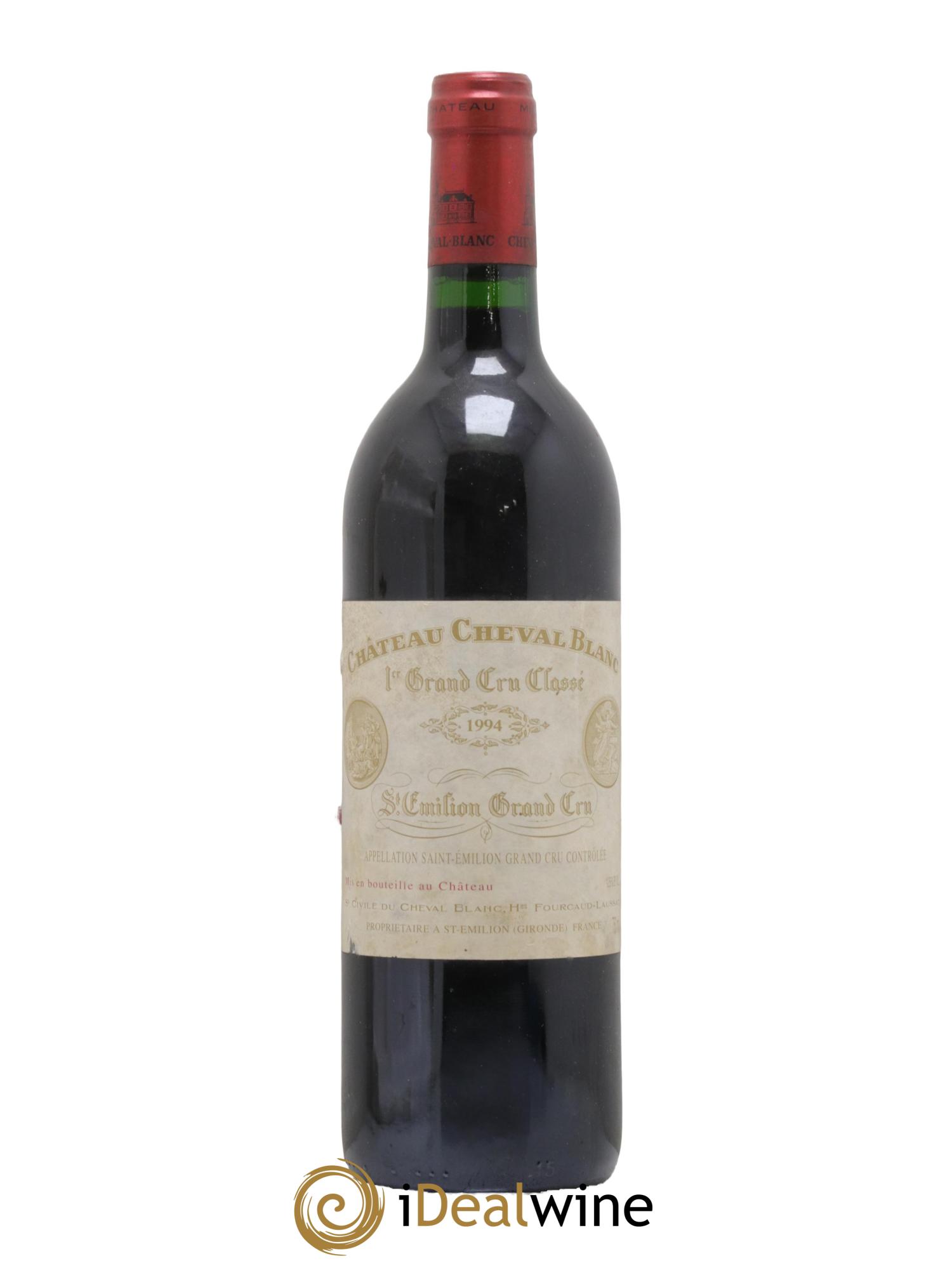Château Cheval Blanc 1er Grand Cru Classé A 1994 - Lot de 1 bouteille - 0