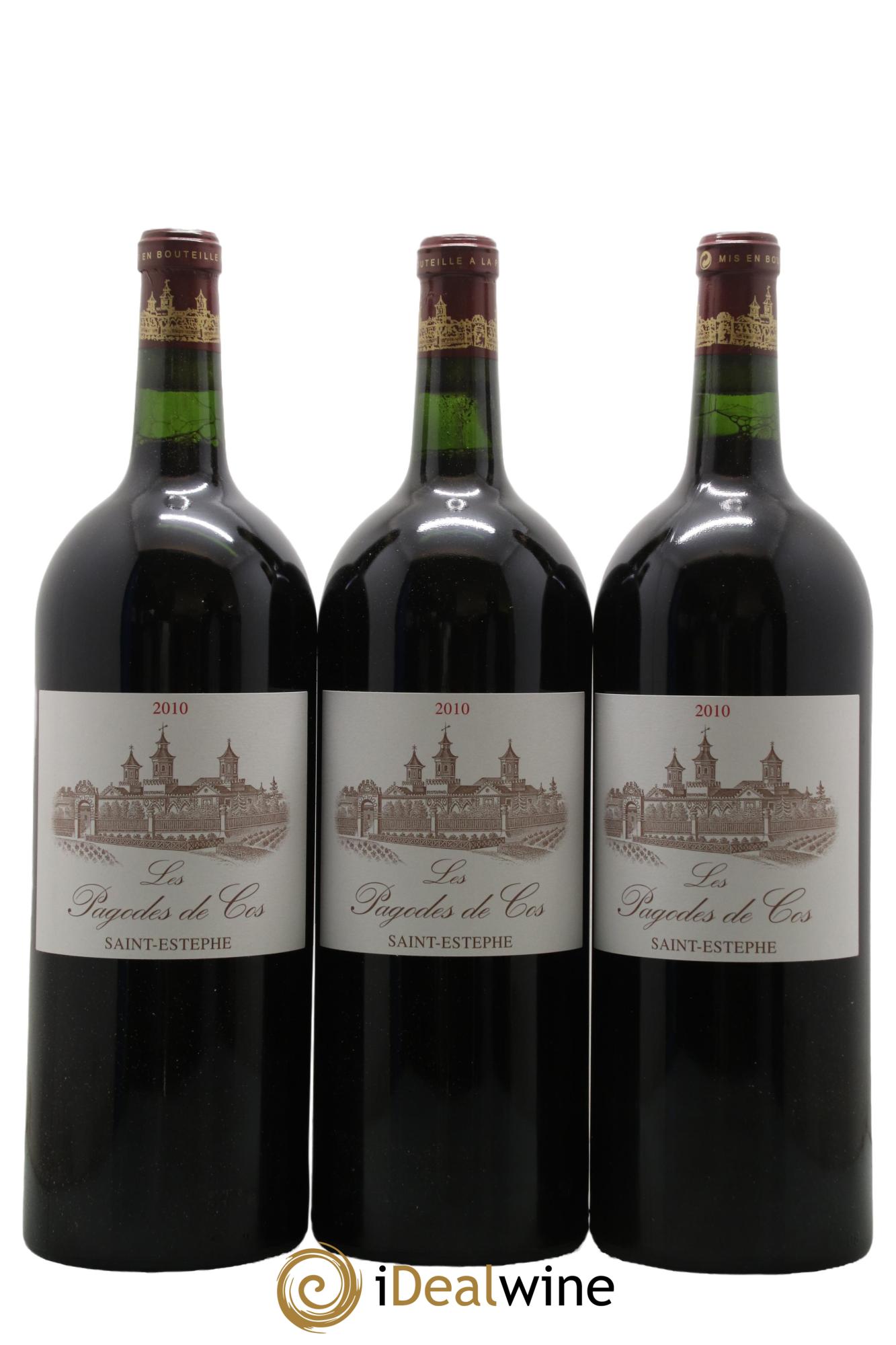 Les Pagodes de Cos Second Vin 2010 - Posten von 6 Magnum - 2