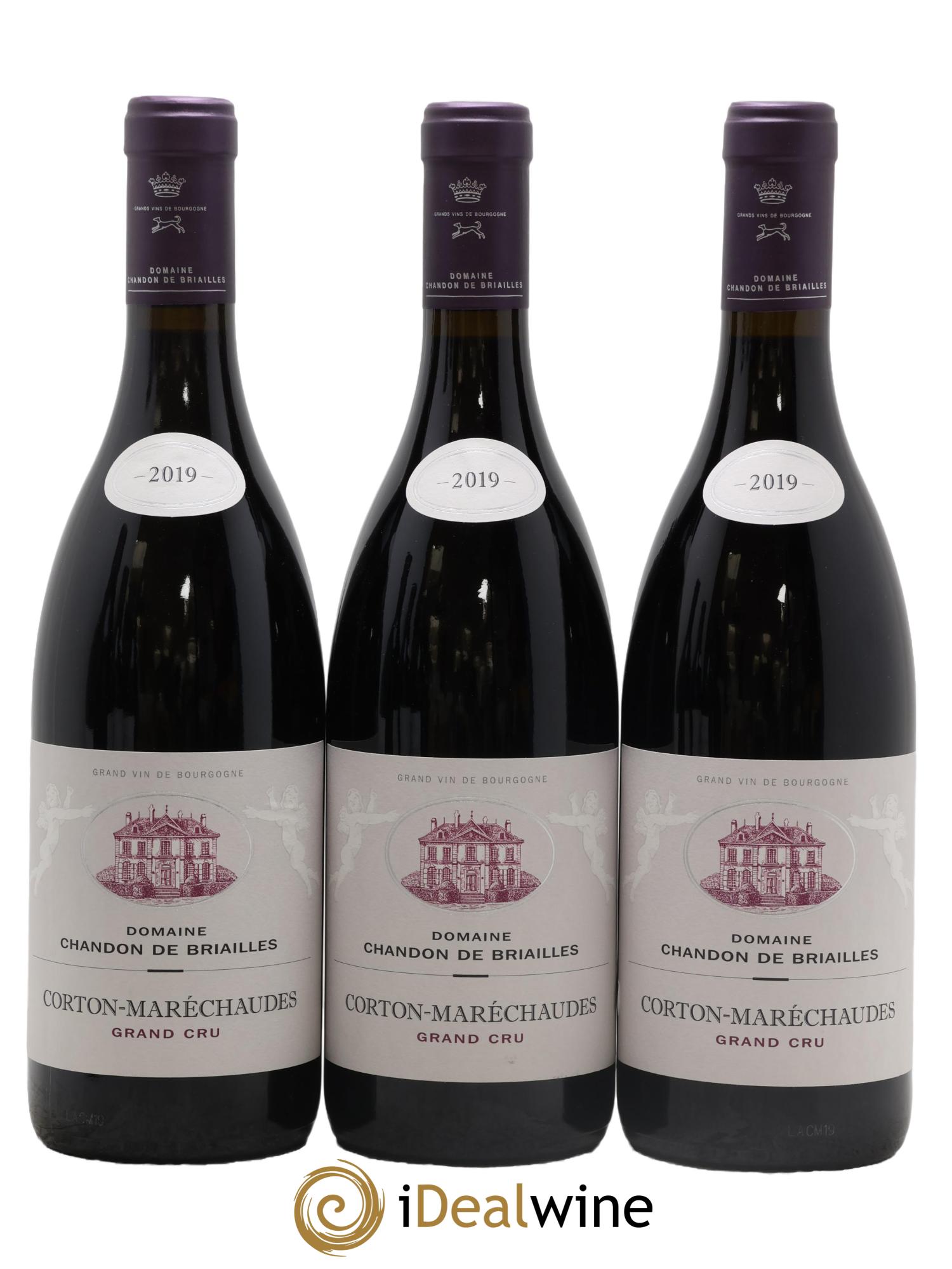 Corton Grand Cru Les Maréchaudes Chandon de Briailles 2019 - Lotto di 6 bottiglie - 1