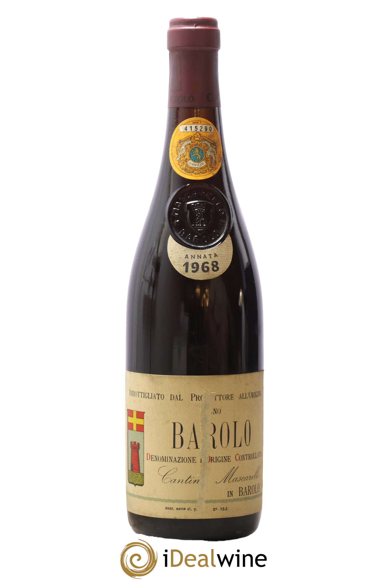 Barolo DOCG Bartolo Mascarello 1968 - Lot of 1 bottle - 0