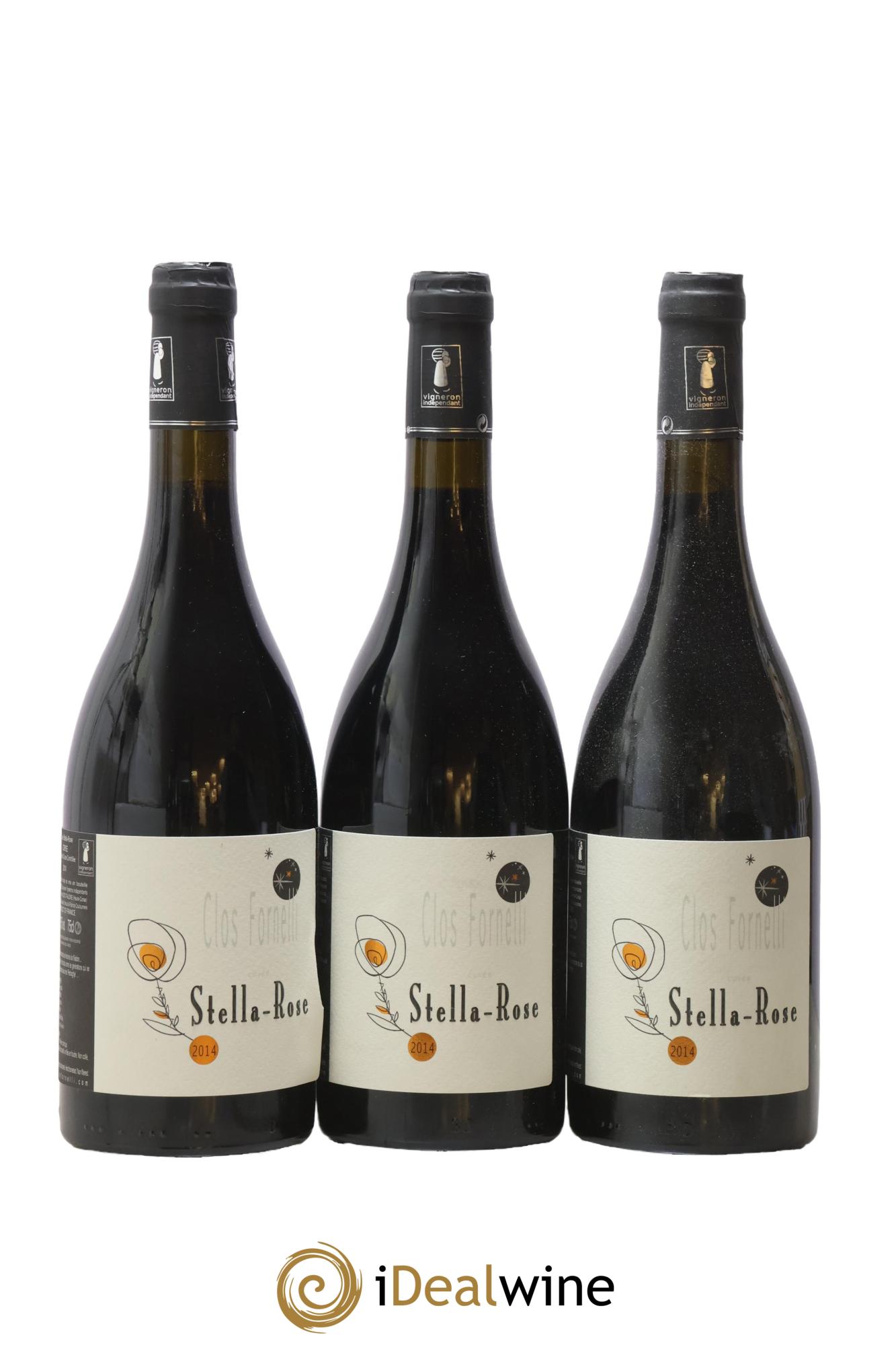 Vin de Corse Stella Rose Clos Fornelli 2014 - Lotto di 3 bottiglie - 0