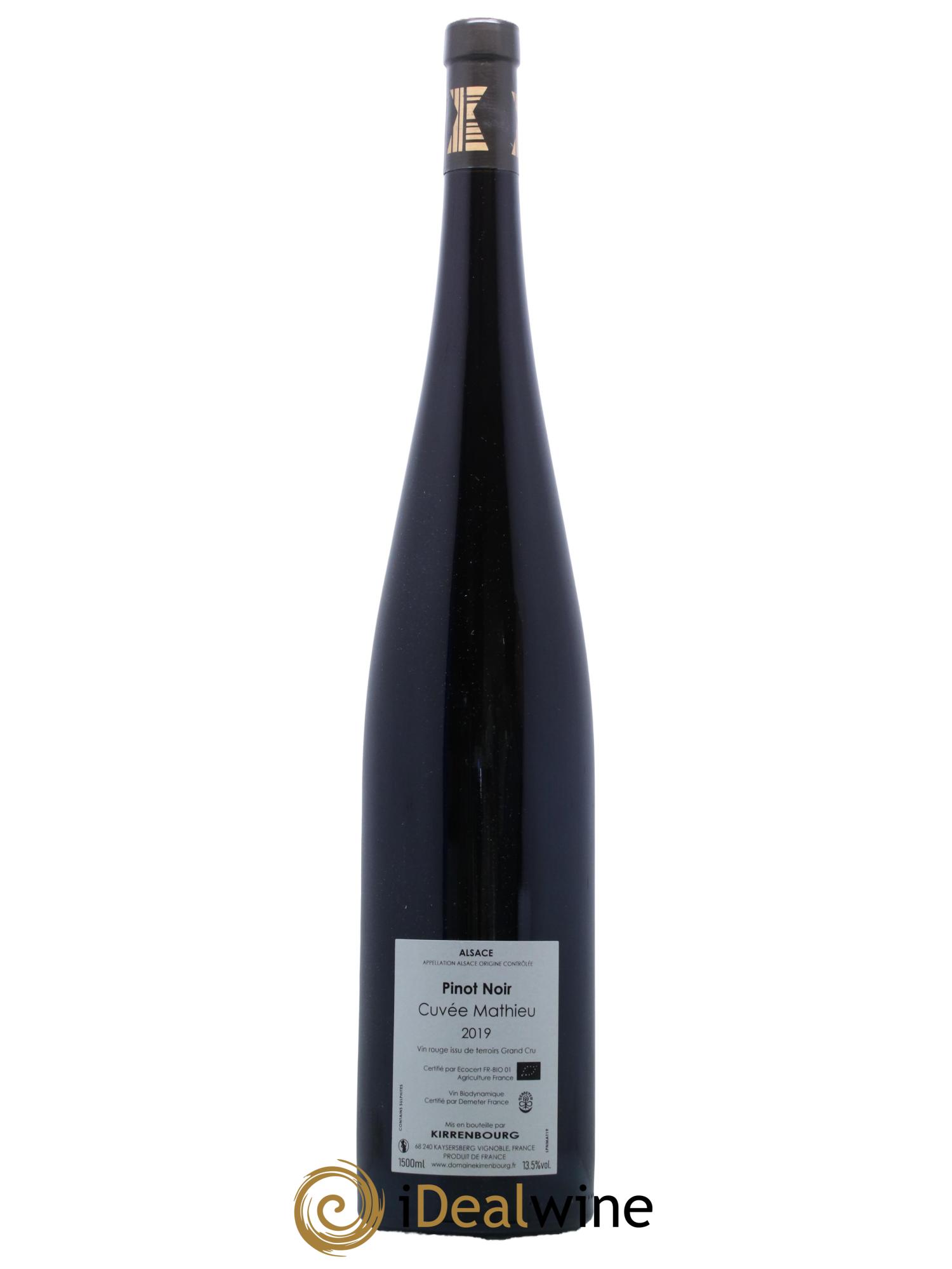 Pinot Noir Alsace Cuvee Mathieu Kirrenbourg 2019 - Lot de 1 magnum - 1