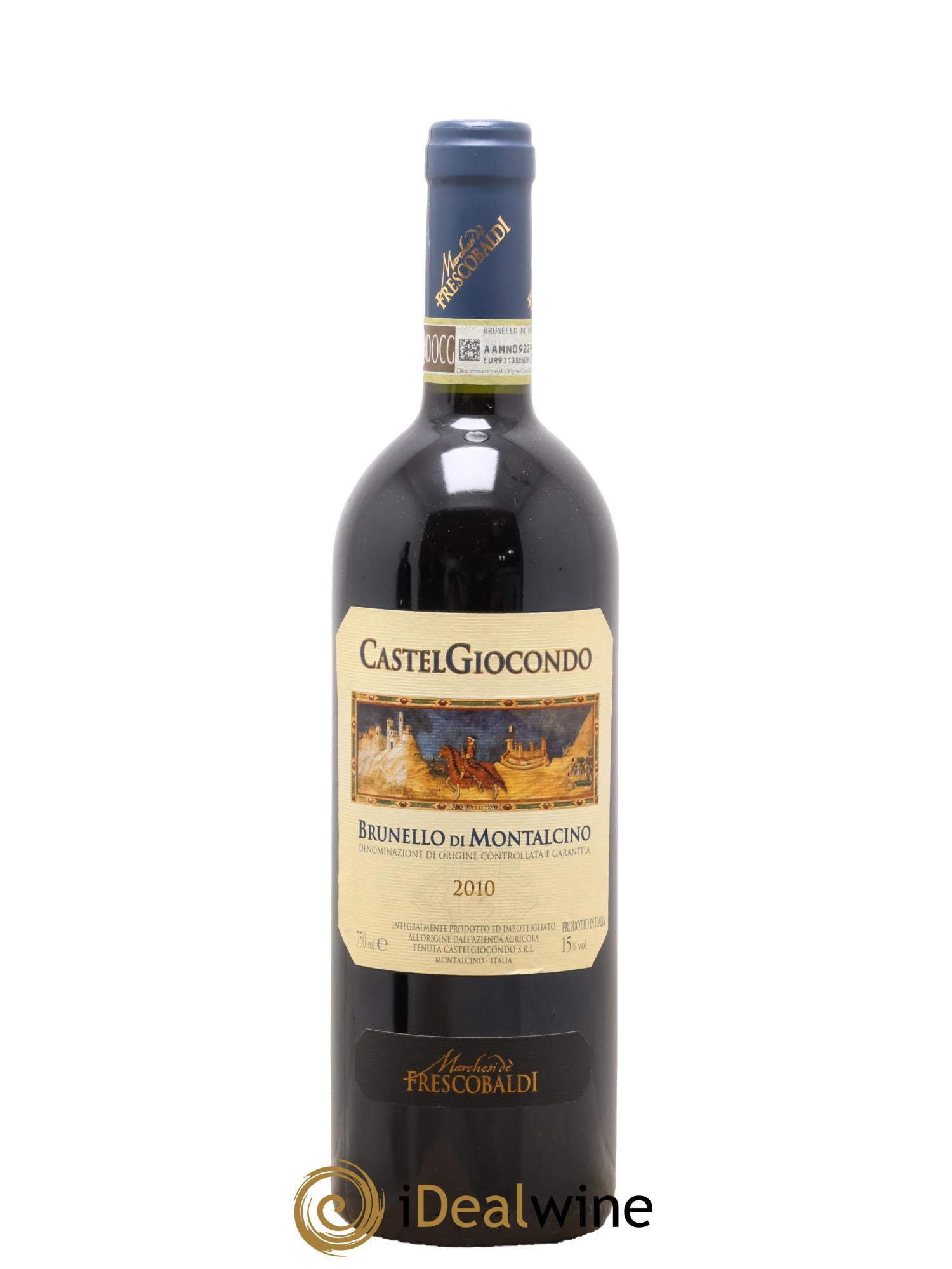 Brunello di Montalcino DOCG Castelgiocondo Frescobaldi 2010 - Lot de 1 bouteille - 0