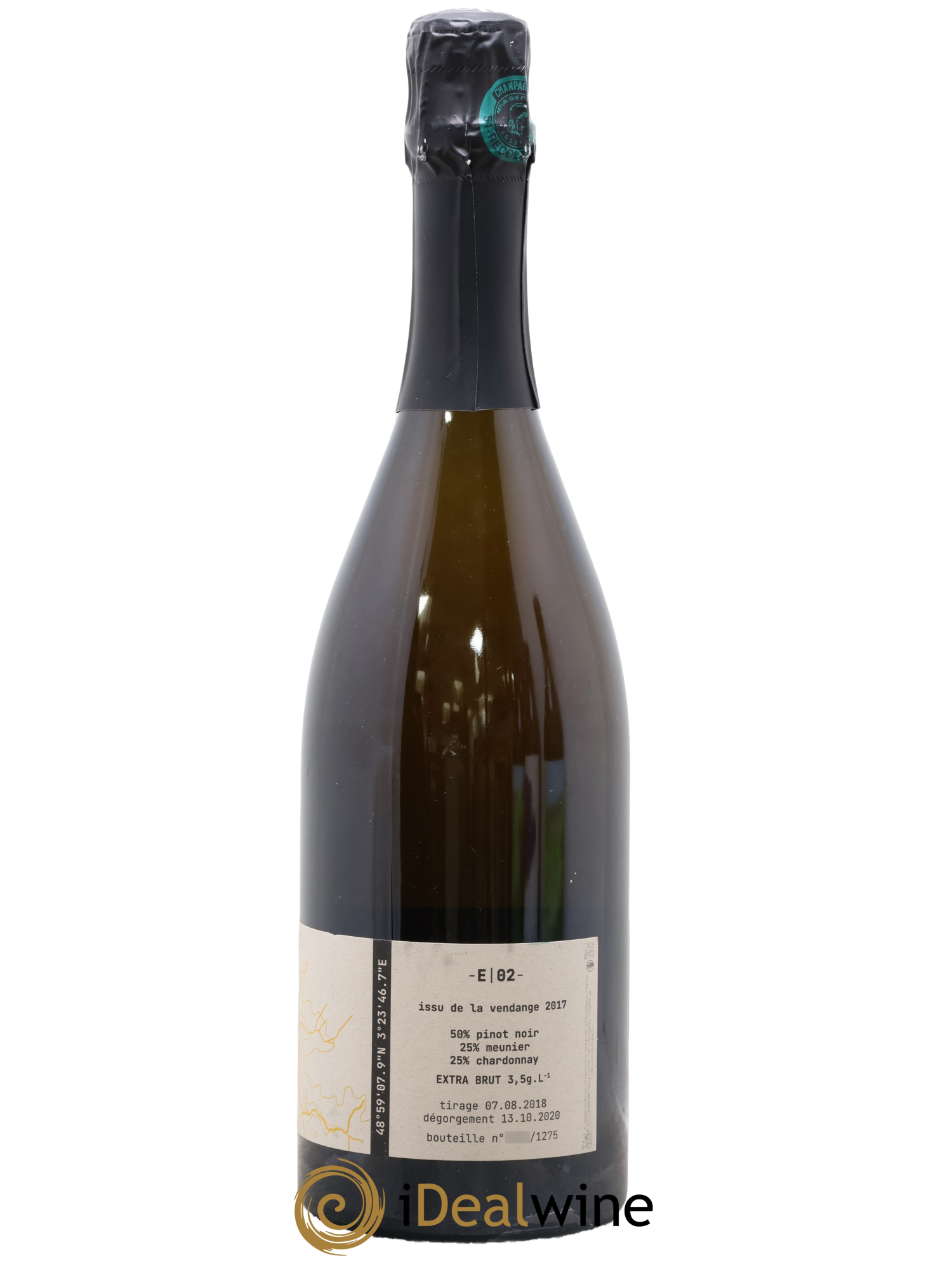 Brut Nature Exploration 02 Tom Gauditiabois 2017 - Lot de 1 bouteille - 1
