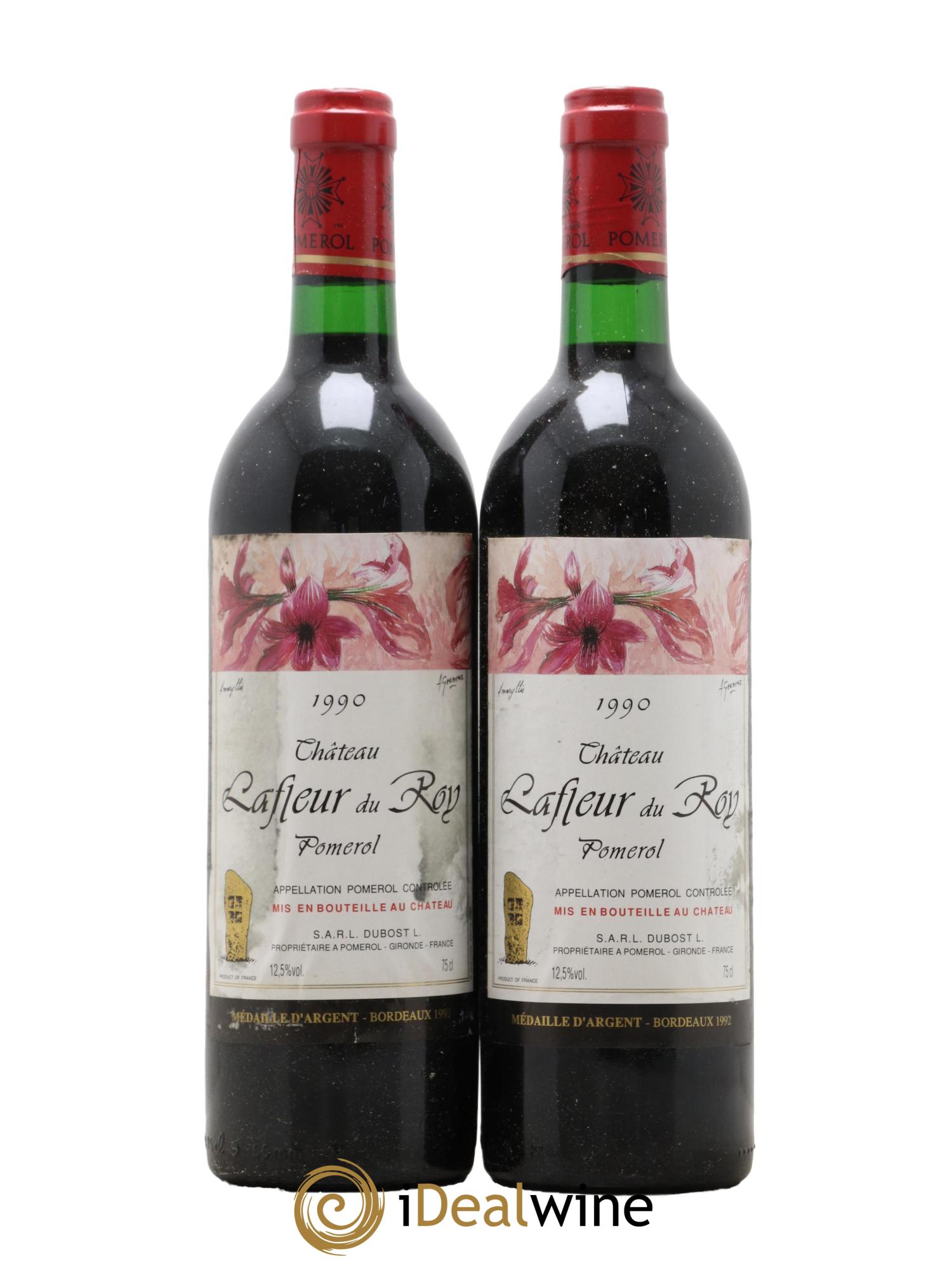 Lafleur du Roy 1990 - Posten von 2 Flaschen - 0