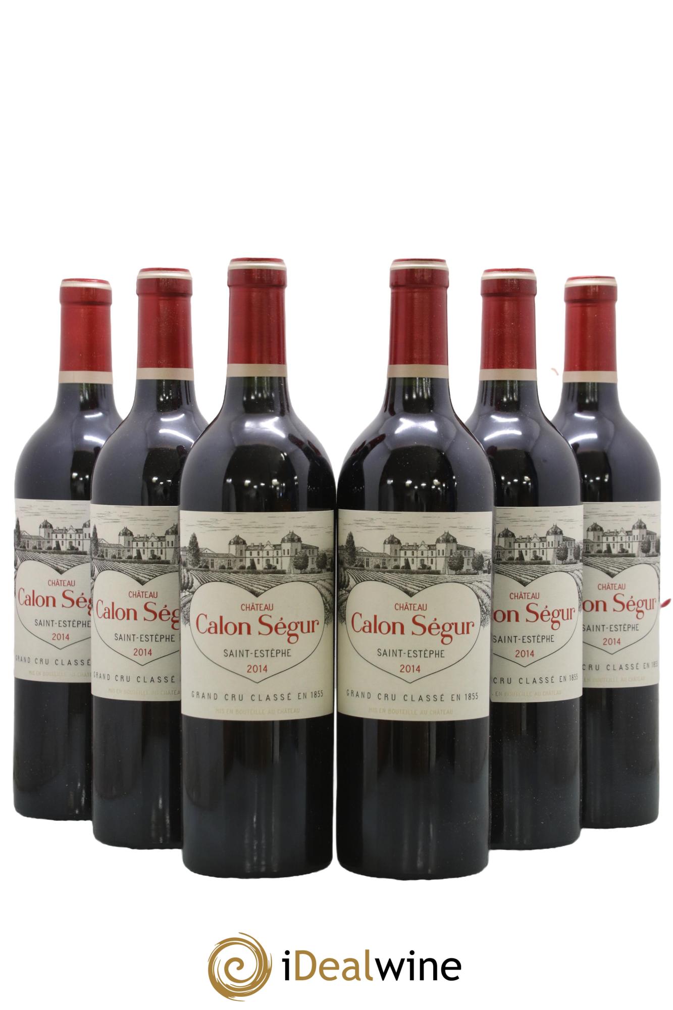 Château Calon Ségur 3ème Grand Cru Classé 2014 - Lot de 6 bouteilles - 0