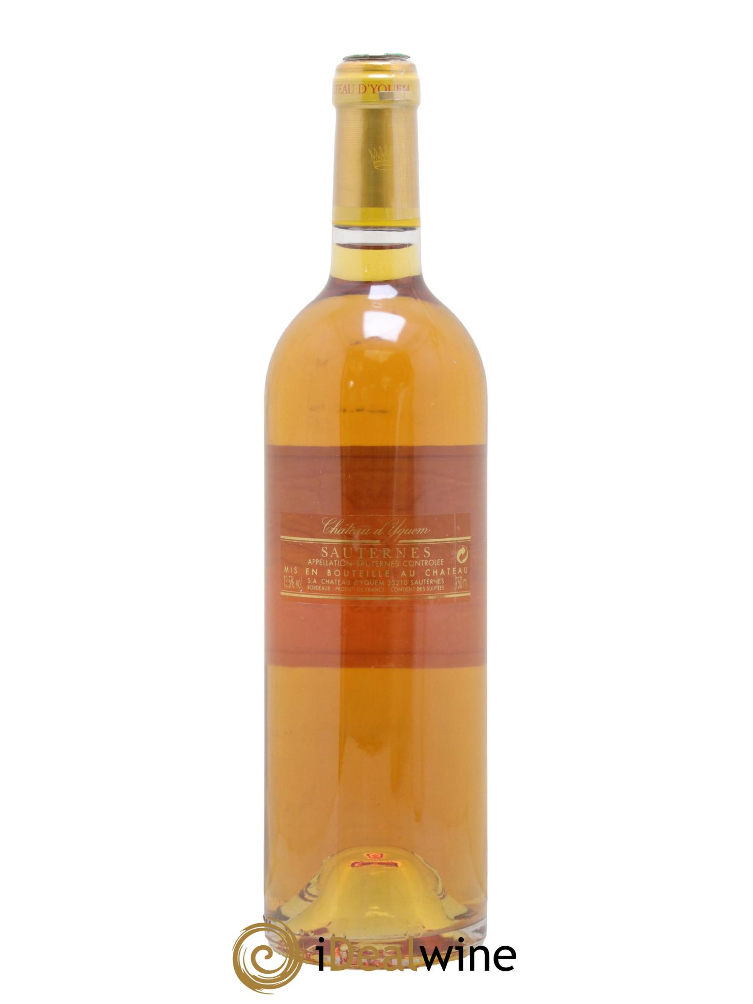 Château d' Yquem 1er Cru Classé Supérieur 2005 - Lot of 1 bottle - 1
