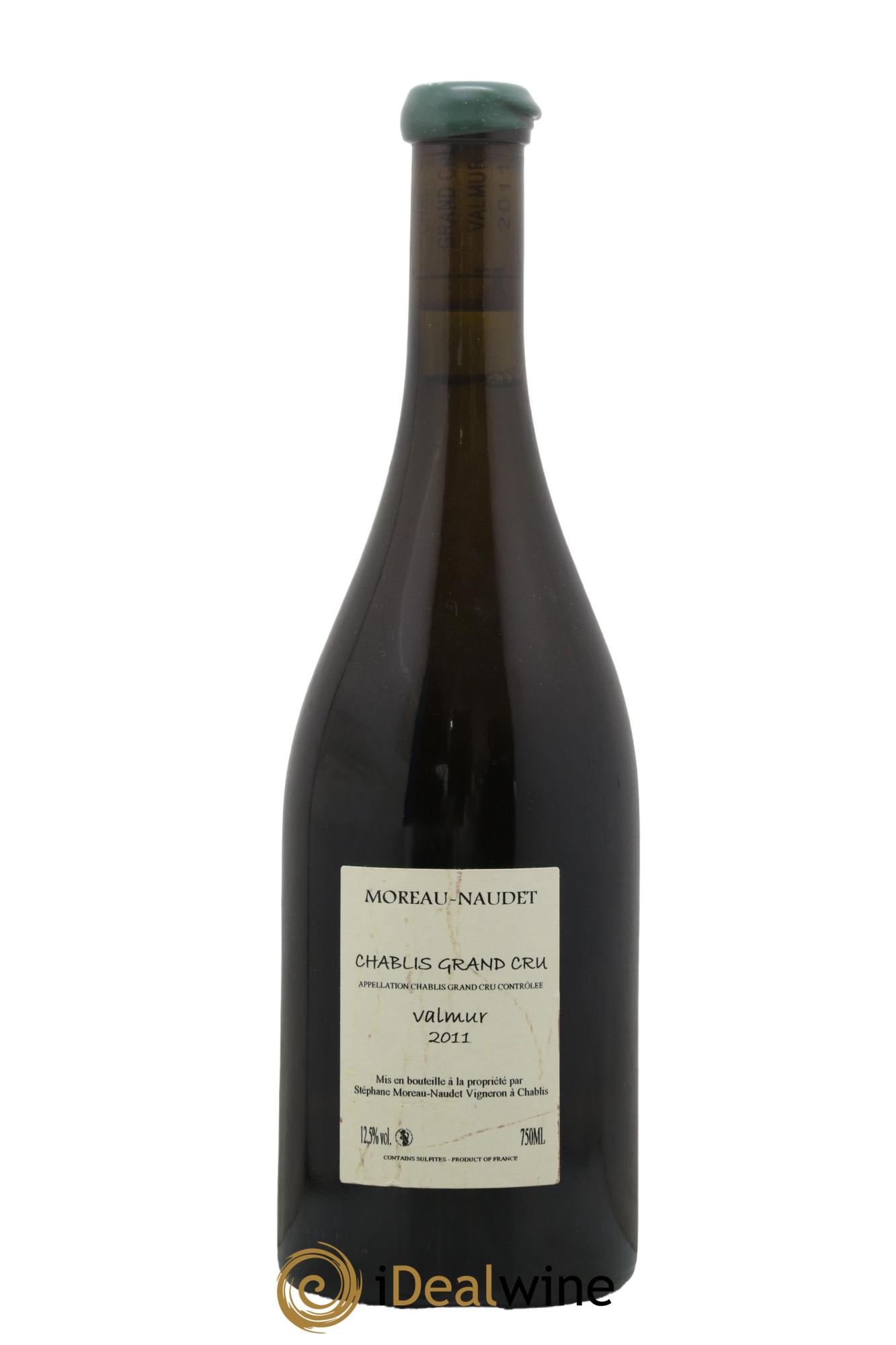 Chablis Grand Cru Valmur Moreau-Naudet 2011 - Lot de 1 bouteille - 1
