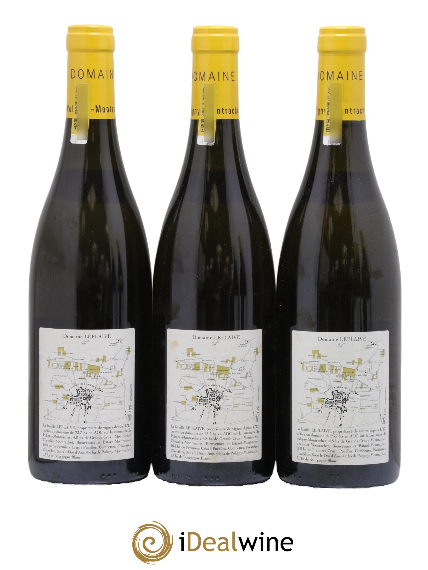Puligny-Montrachet 1er Cru Les Pucelles Leflaive (Domaine) 2013 - Lot of 3 bottles - 1