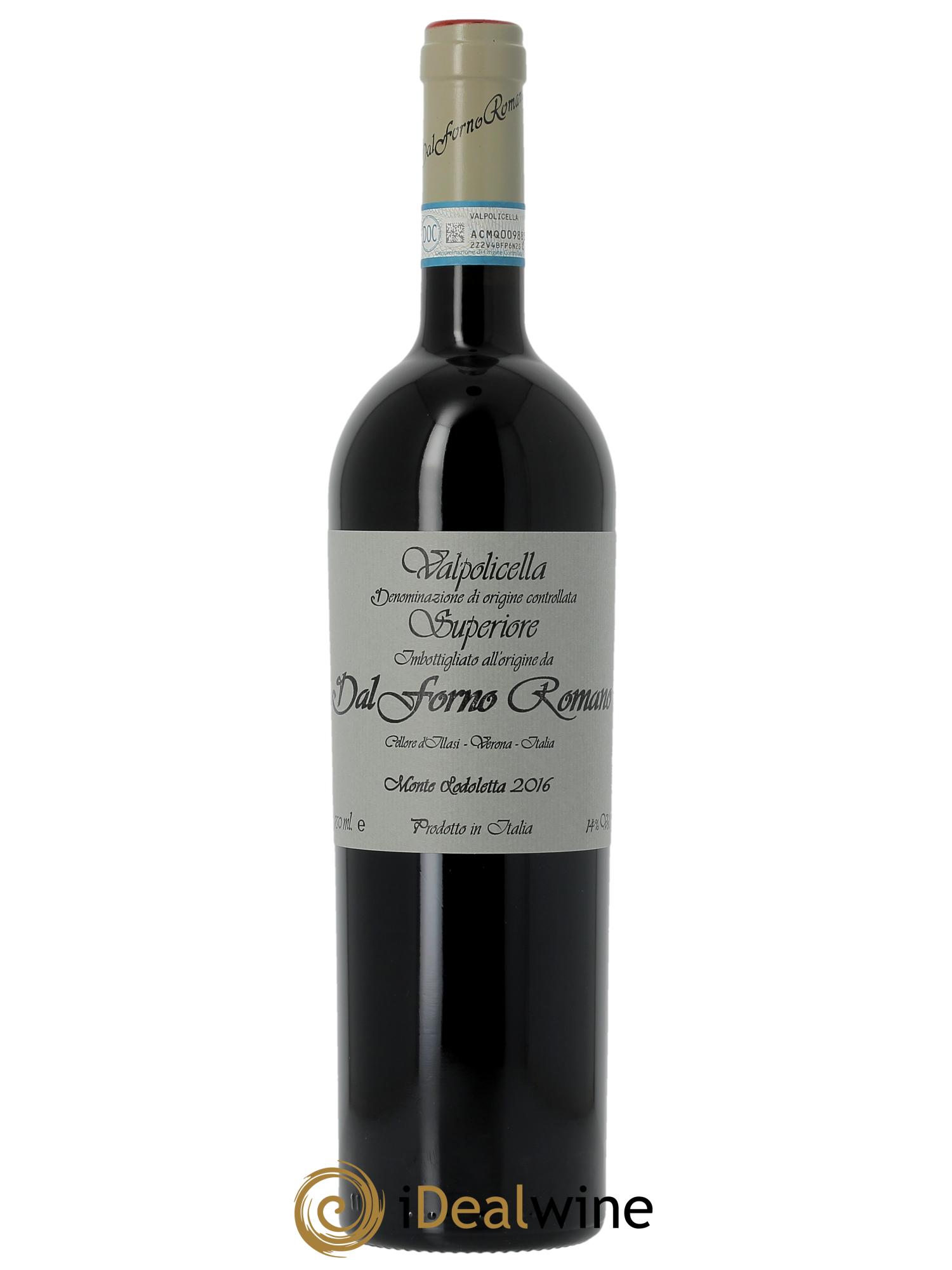 Valpolicella Superiore DOC Monte Lodoletta Dal Forno Romano 2016 - Lotto di 1 bottiglia - 0