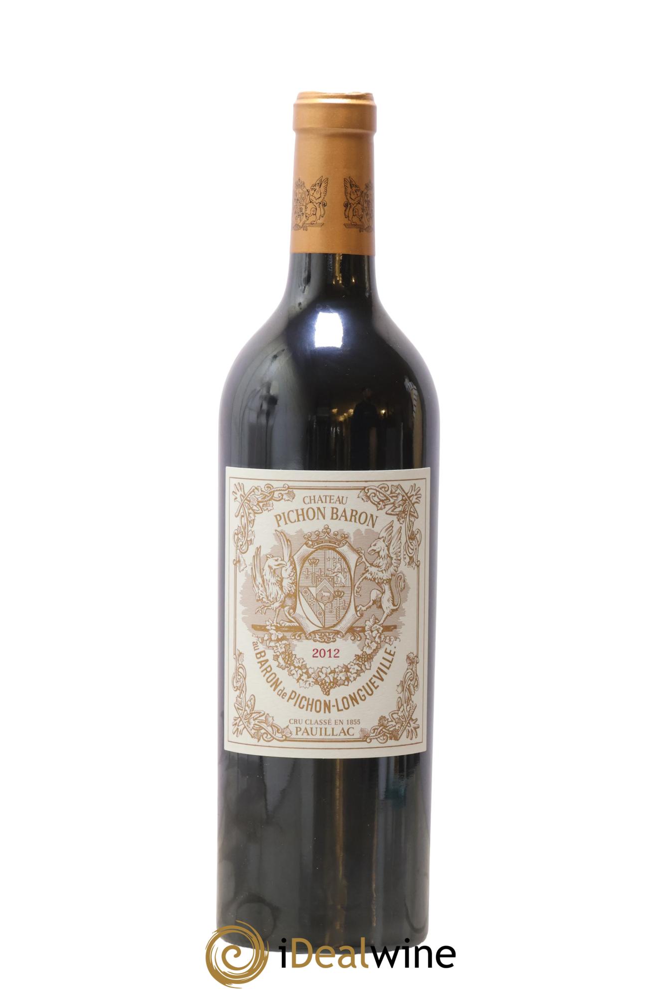 Pichon Longueville Baron 2ème Grand Cru Classé 2012 - Lot of 1 bottle - 0
