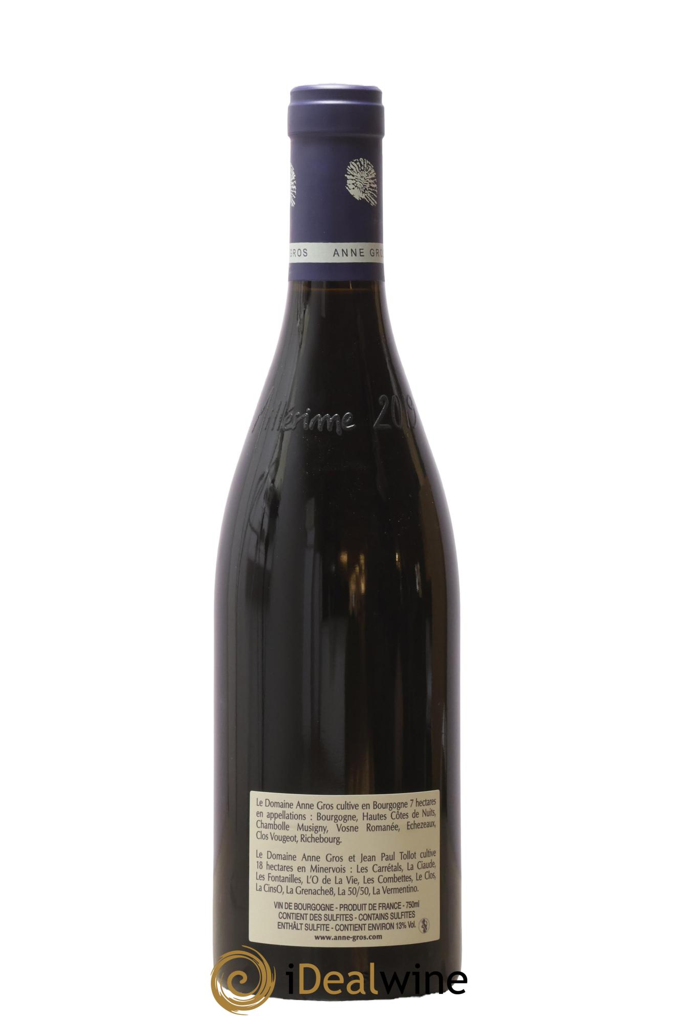 Clos de Vougeot Grand Cru Le Grand Maupertui Anne Gros 2019 - Posten von 1 Flasche - 1