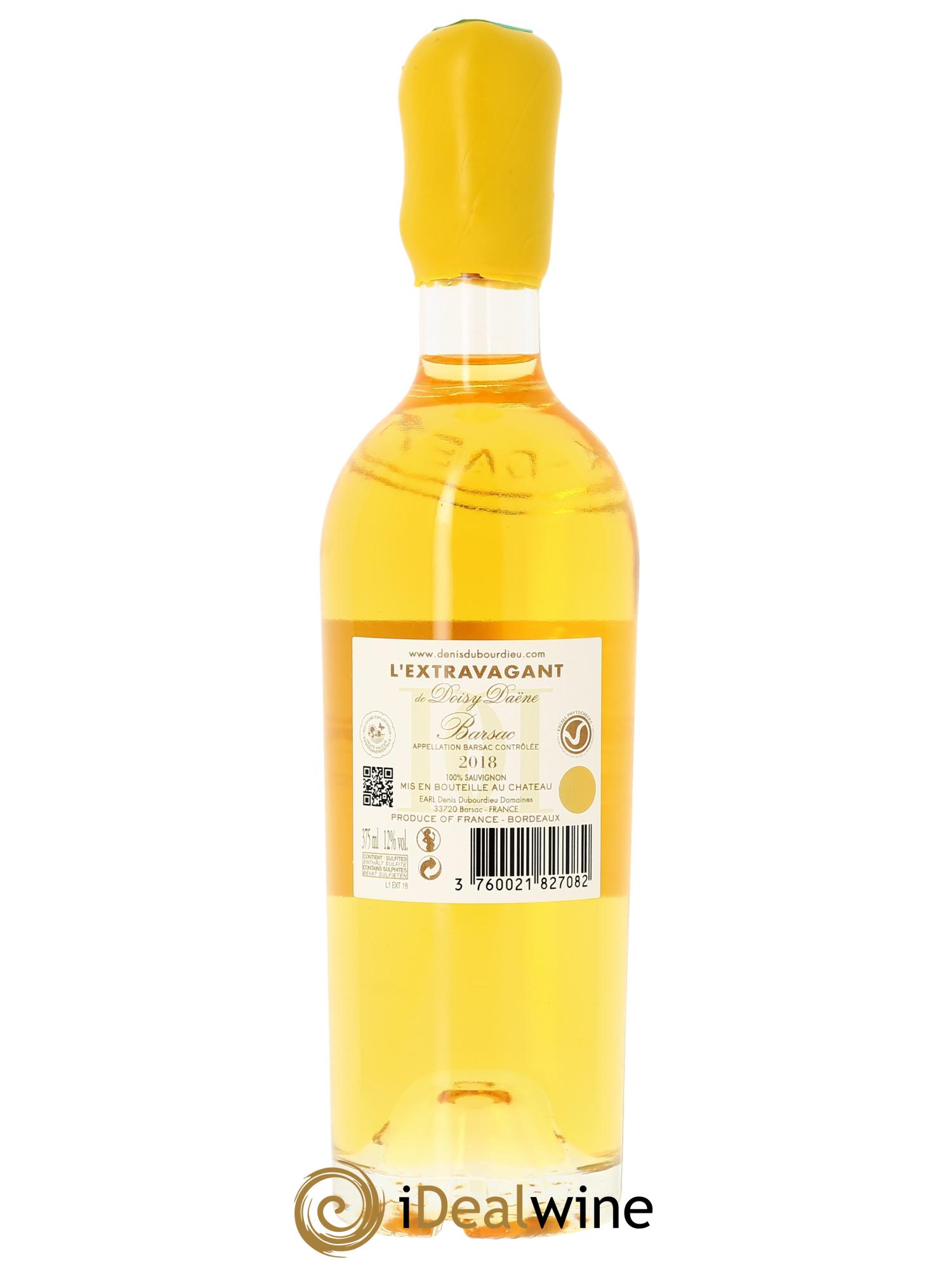 L'Extravagant de Doisy Daëne 2018 - Lot de 1 demi bouteille - 2