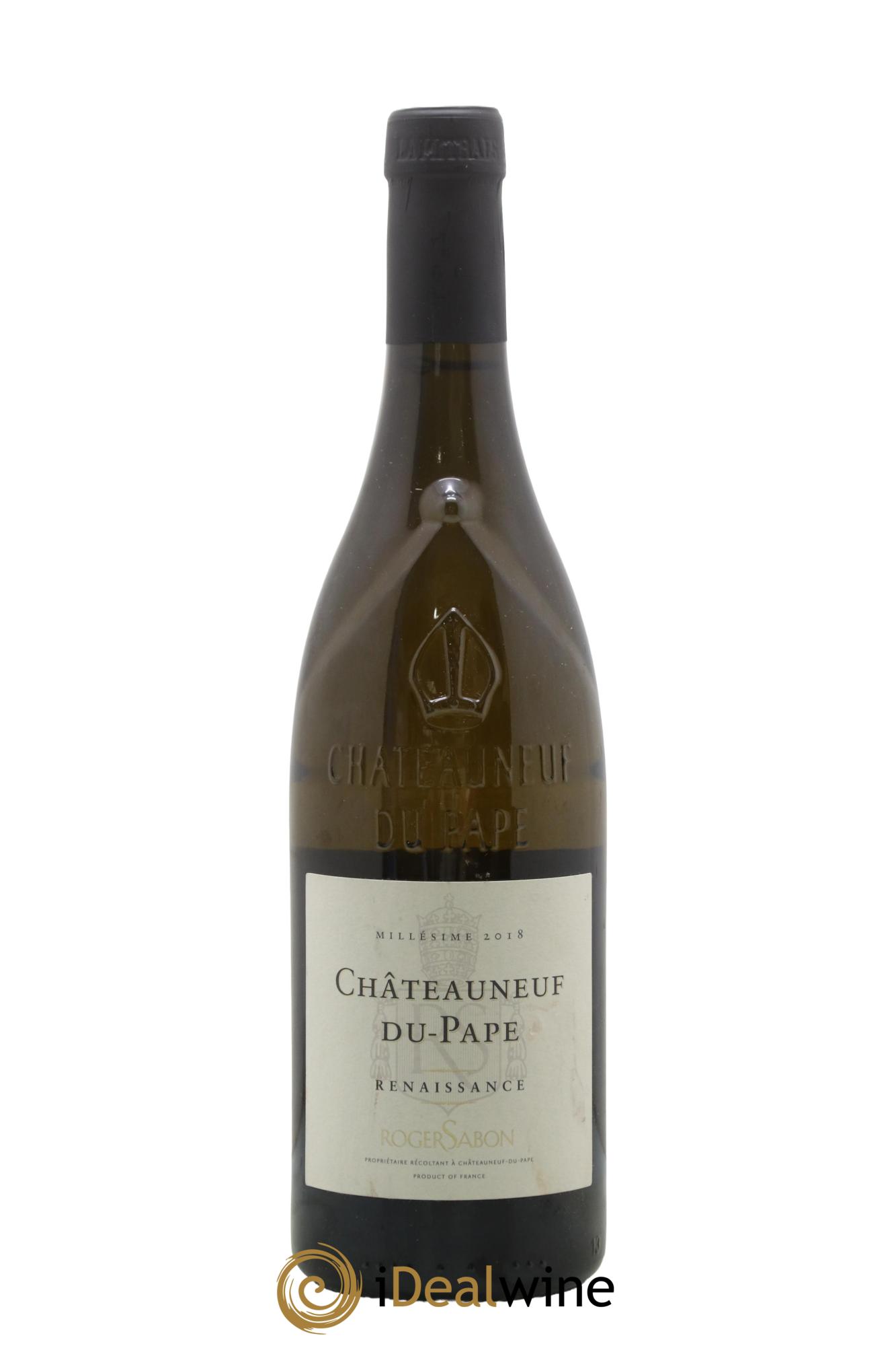 Châteauneuf-du-Pape Renaissance Domain Roger Sabon 2018 - Lot de 1 bouteille - 0