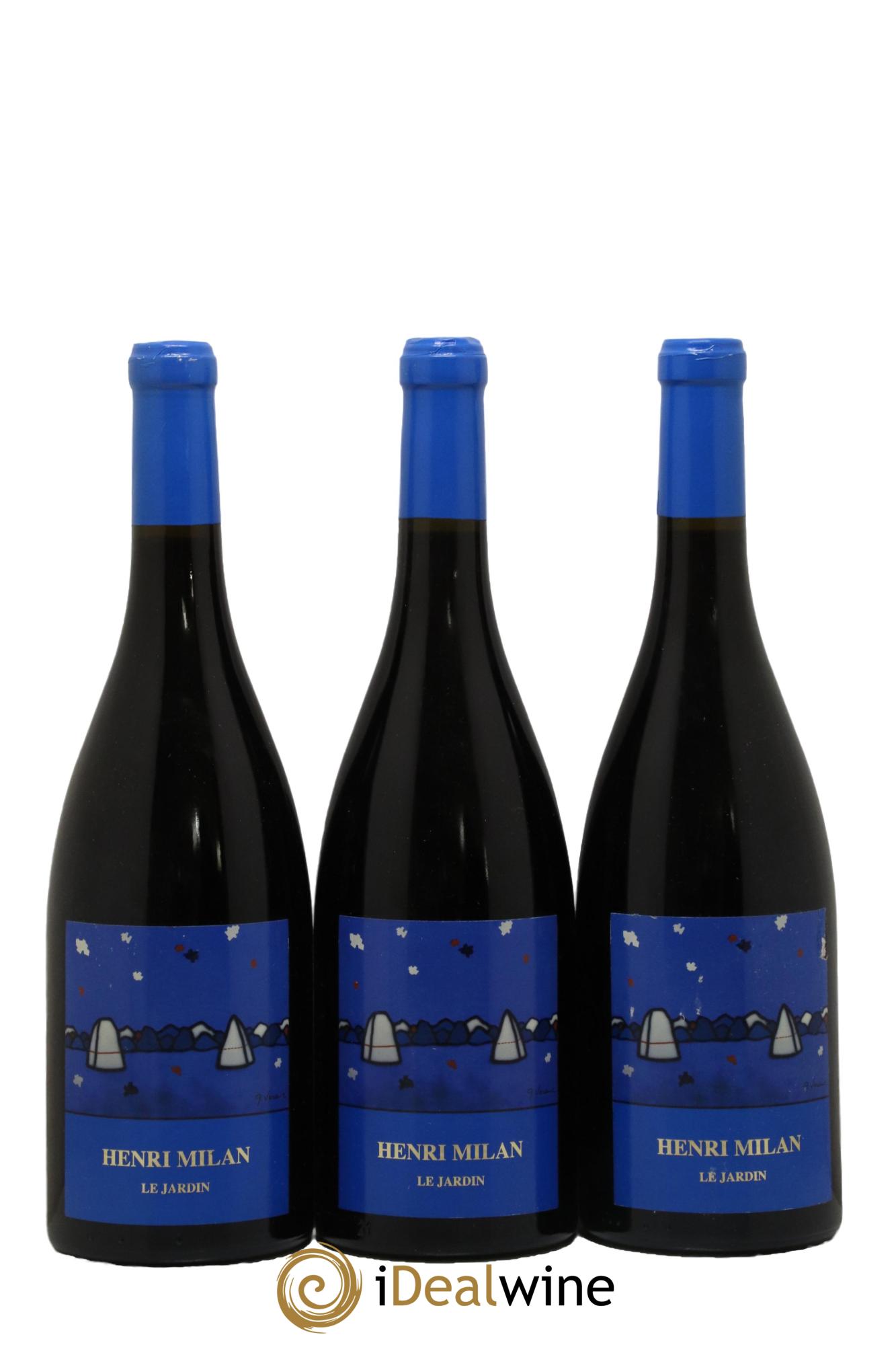 Vin de France Le Jardin Henri Milan  2012 - Lotto di 3 bottiglie - 0