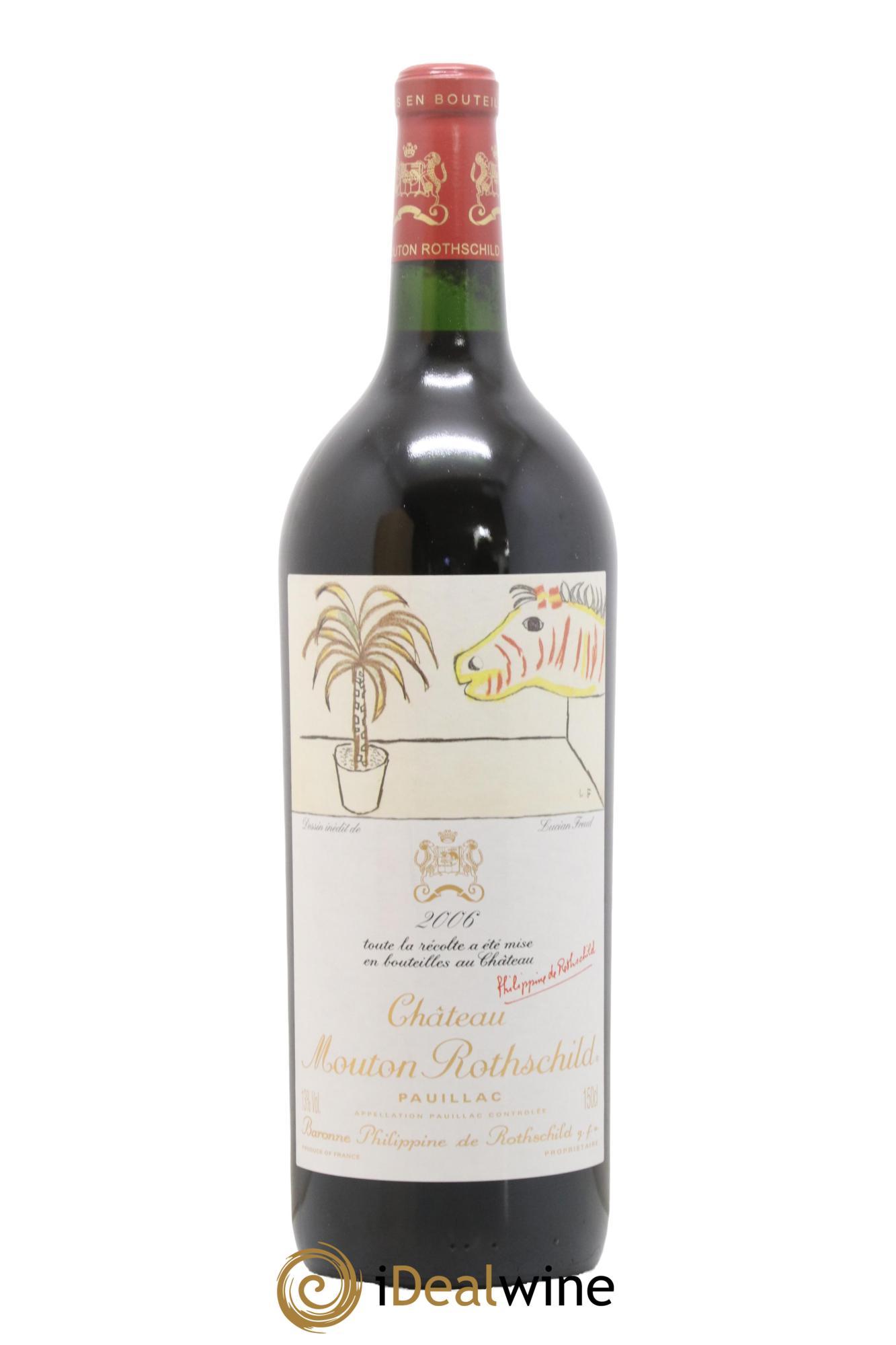 Château Mouton Rothschild 1er Grand Cru Classé 2006 - Lot of 1 magnum - 1