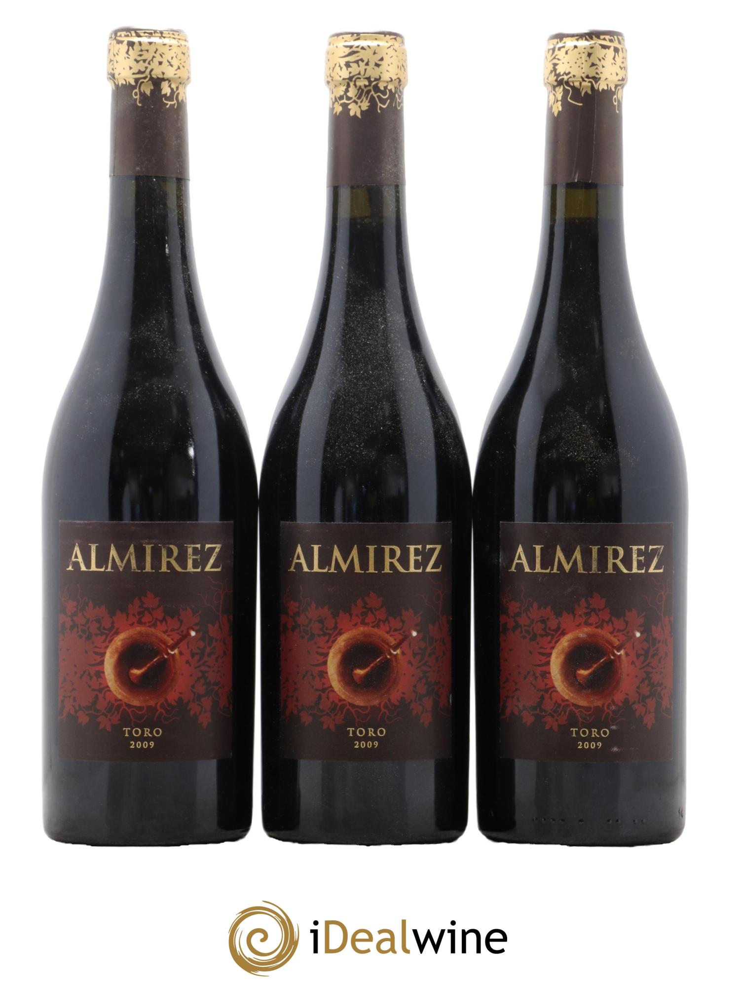 Toro Teso La Monja Almirez Famille Eguren 2009 - Lot de 3 bouteilles - 0