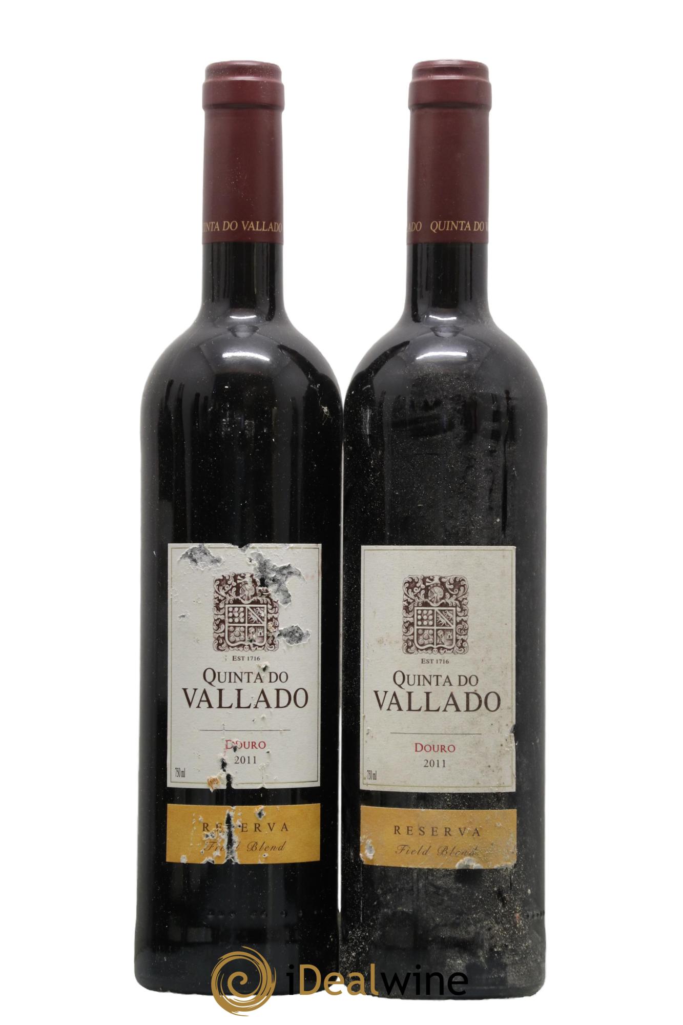 Portugal Douro Reserva Quinta Vallado 2011 - Lot de 2 bouteilles - 0
