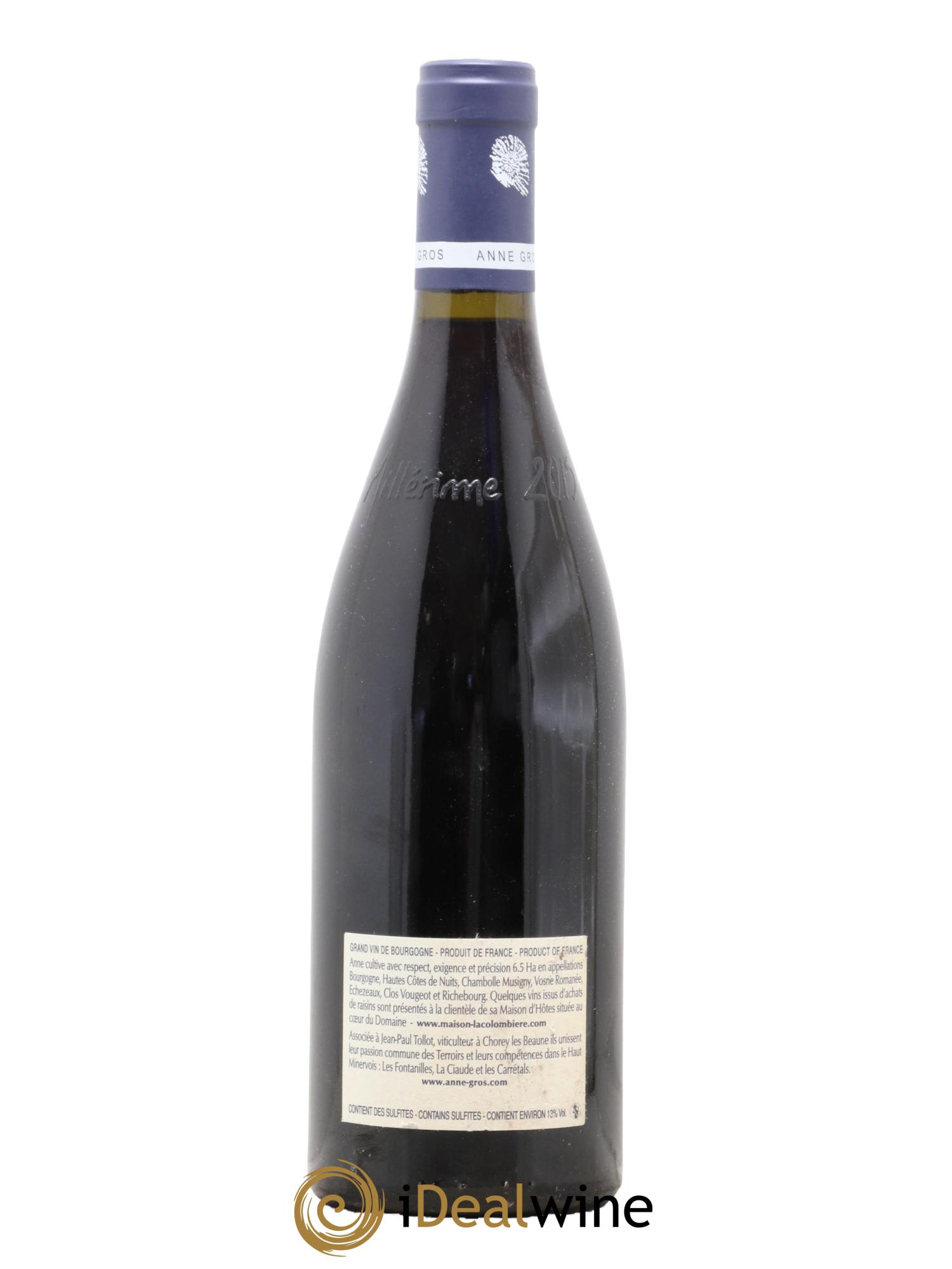 Echezeaux Grand Cru Les Loachausses Anne Gros 2015 - Lot de 1 bouteille - 1