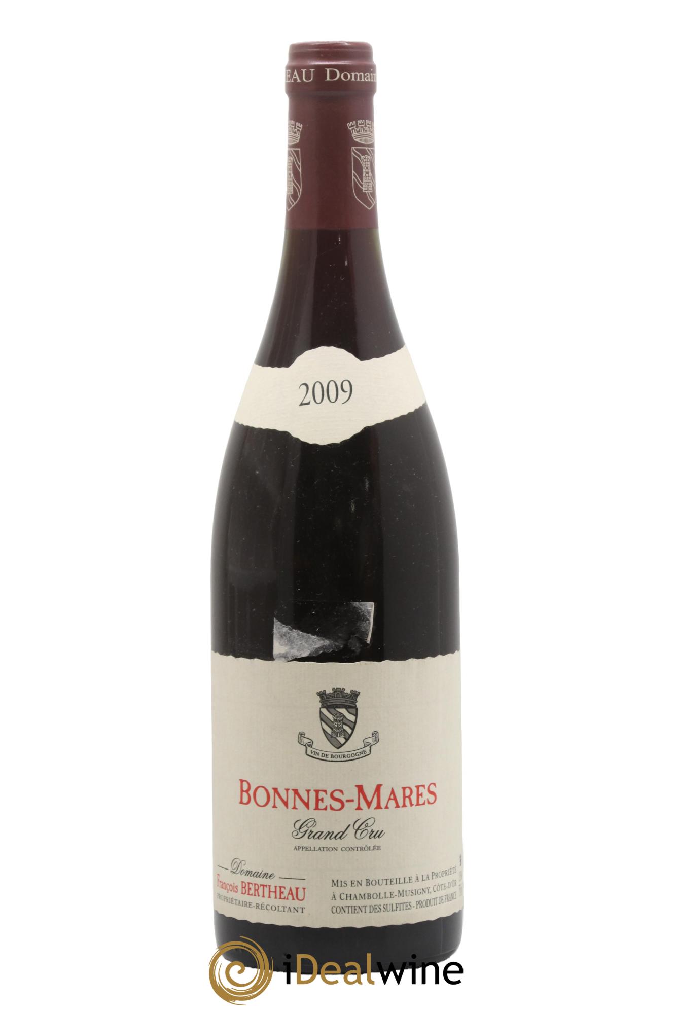 Bonnes-Mares Grand Cru François Bertheau 2009 - Lot de 1 bouteille - 0