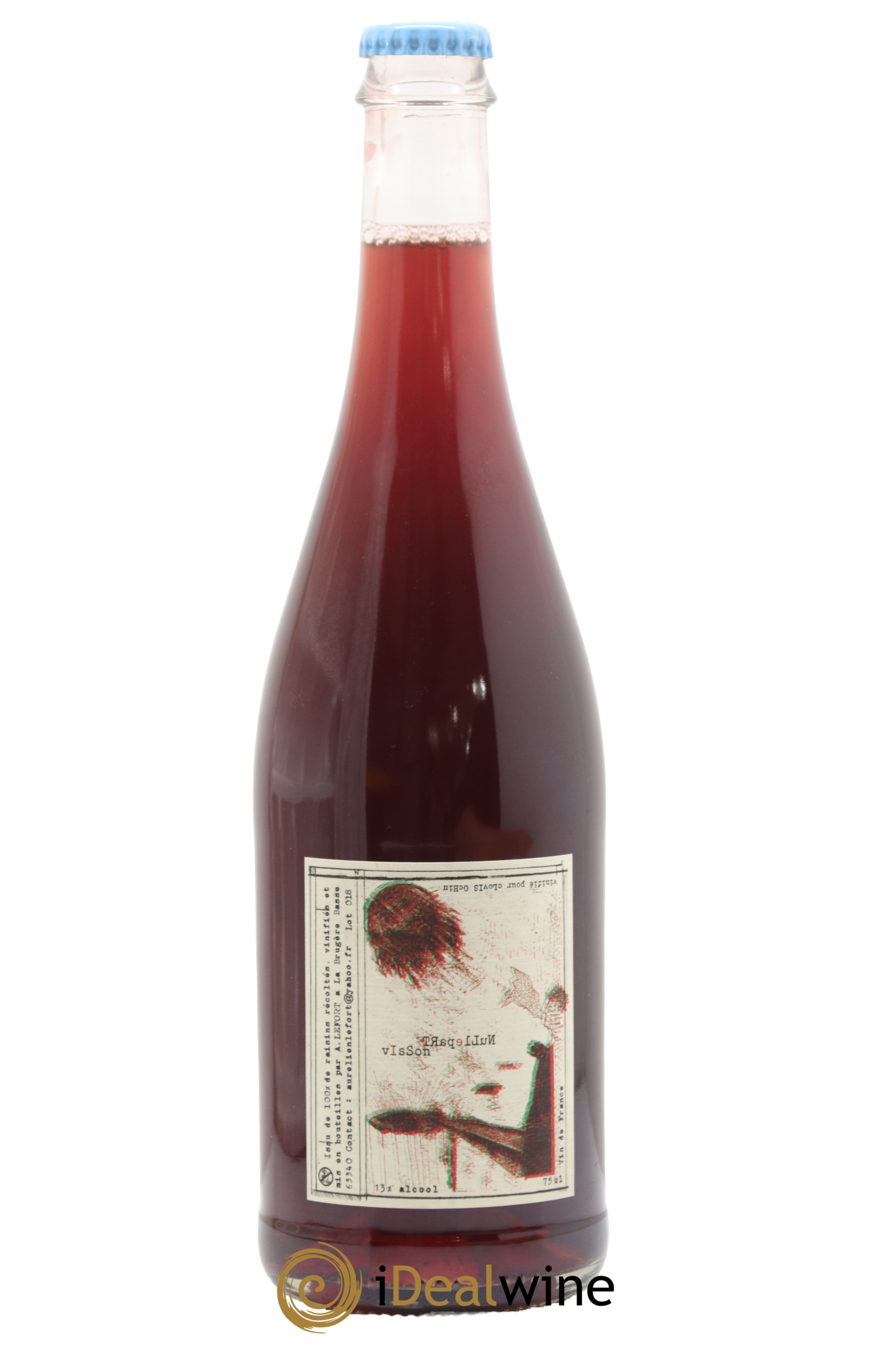 Vin de France Nulle Part Visson Aurélien Lefort 2018 - Posten von 1 Flasche - 0
