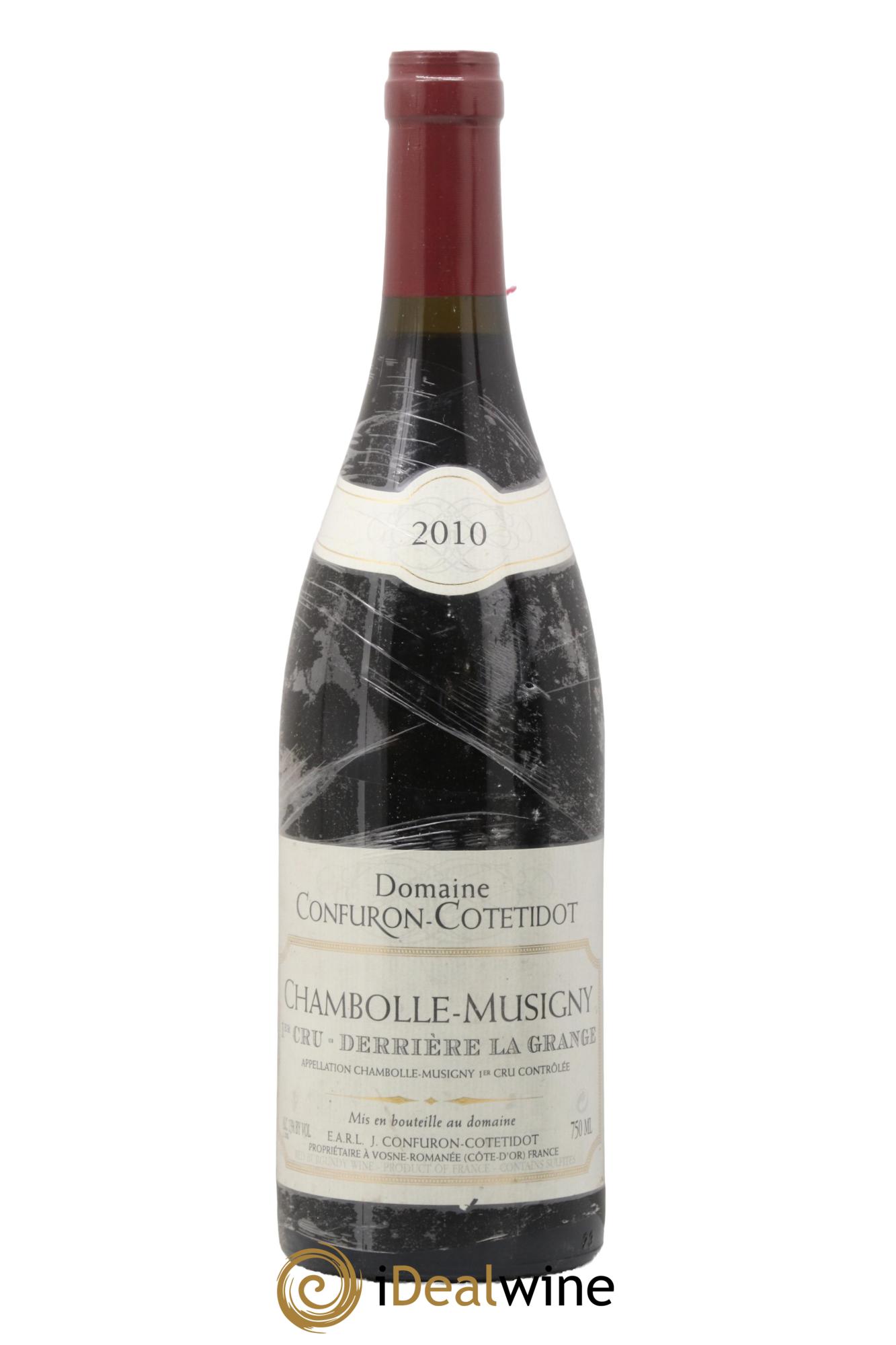Chambolle-Musigny 1er Cru Derrière la Grange Confuron-Cotetidot 2010 - Posten von 1 Flasche - 0