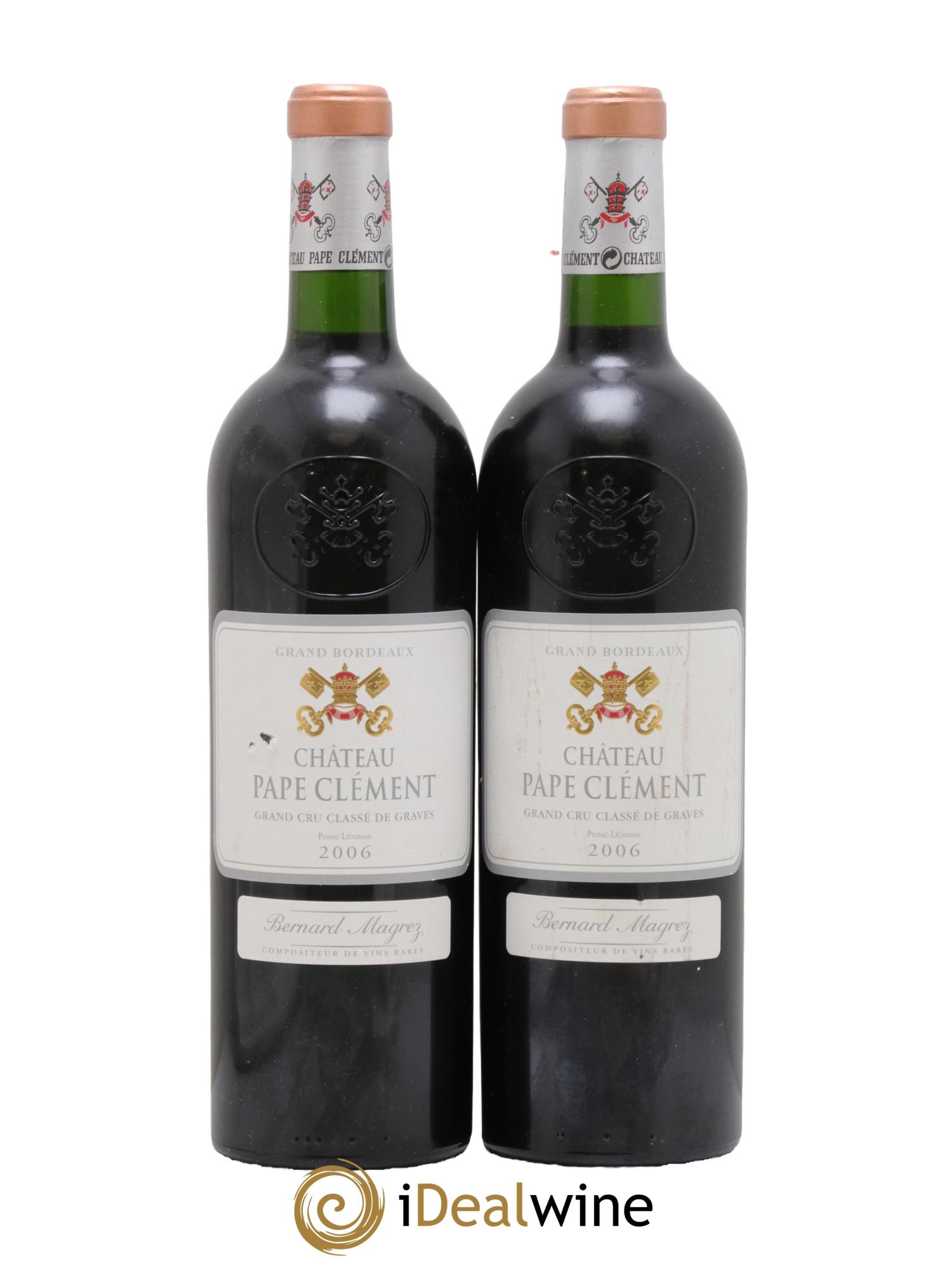 Château Pape Clément Cru Classé de Graves 2006 - Lot de 2 bouteilles - 0