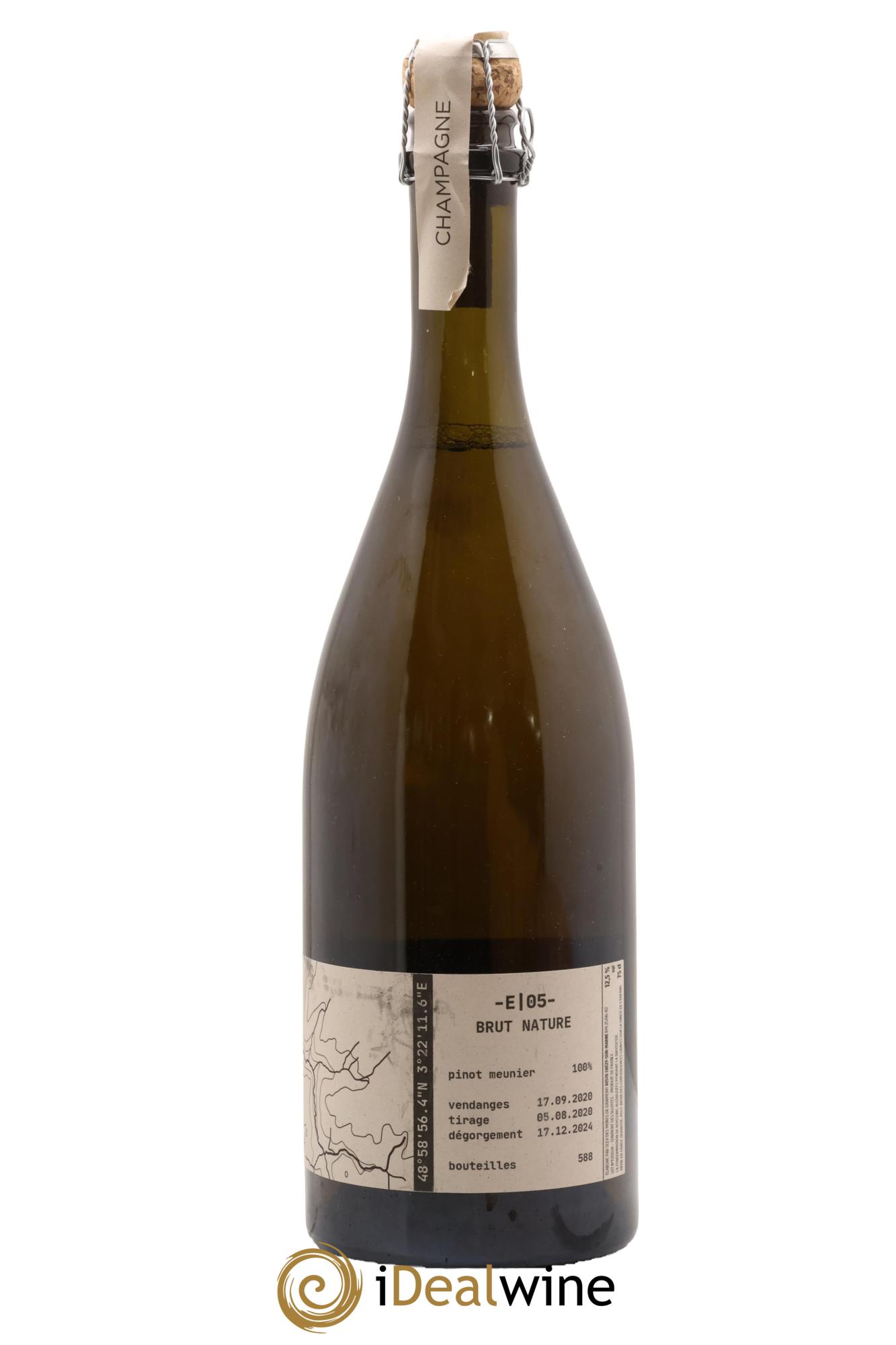Brut Nature Exploration 05 Maison Tom Gauditiabois 2020 - Posten von 1 Flasche - 1
