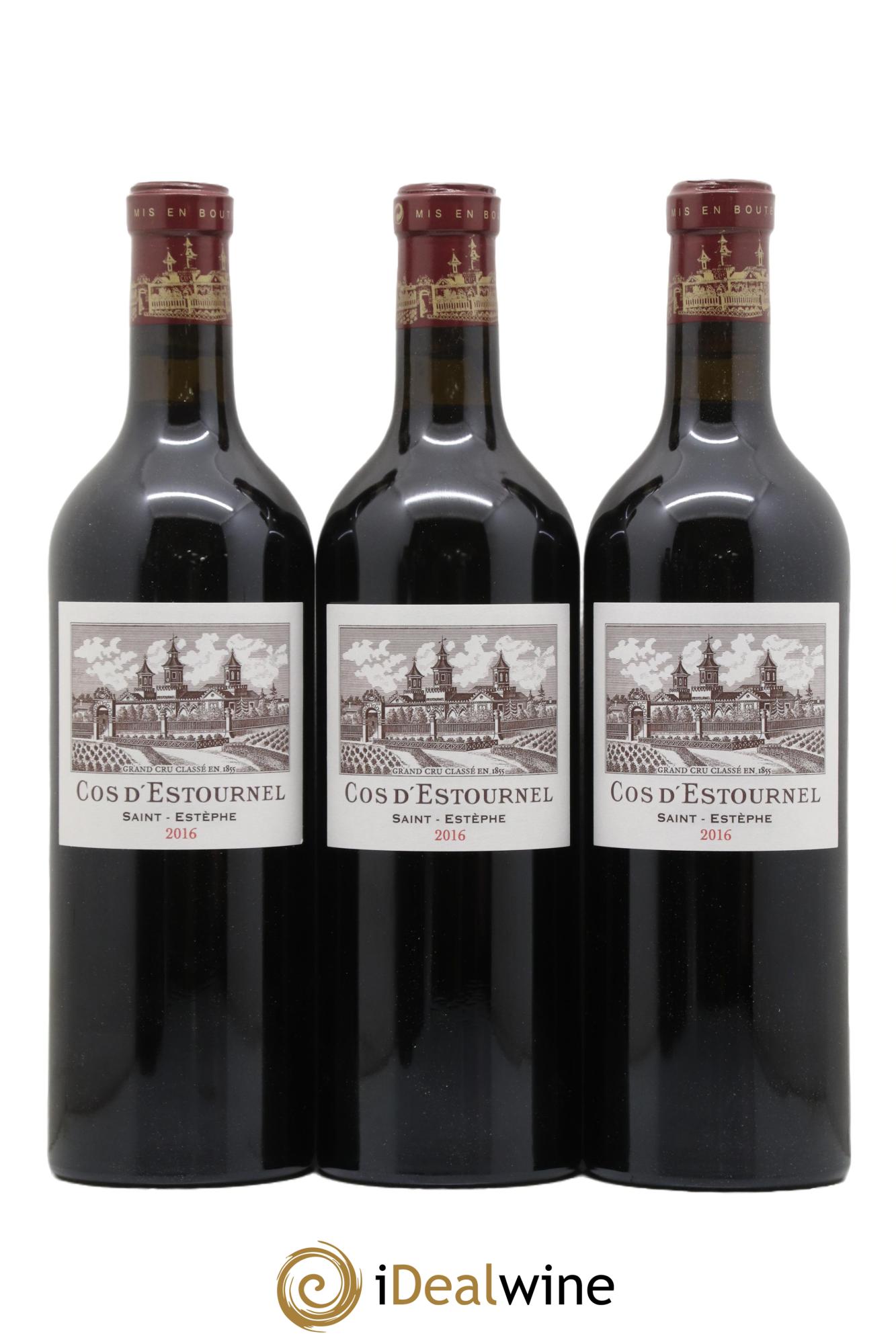 Cos d'Estournel 2ème Grand Cru Classé 2016 - Posten von 6 Flaschen - 1