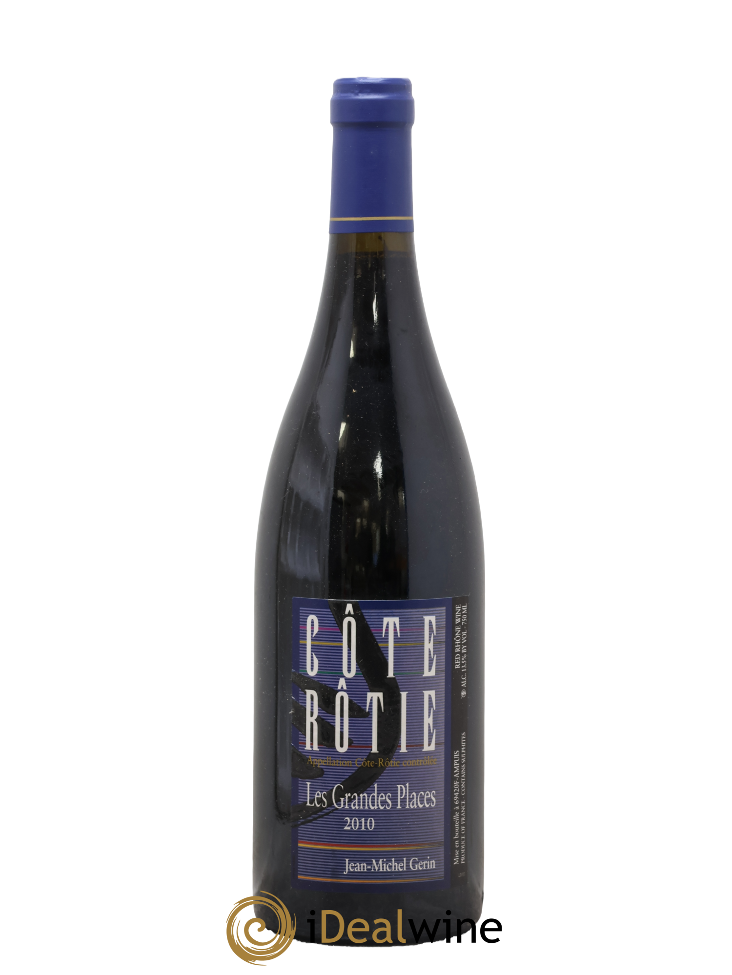 Côte-Rôtie Les Grandes Places Jean-Michel Gerin 2010 - Lot de 1 bouteille - 0