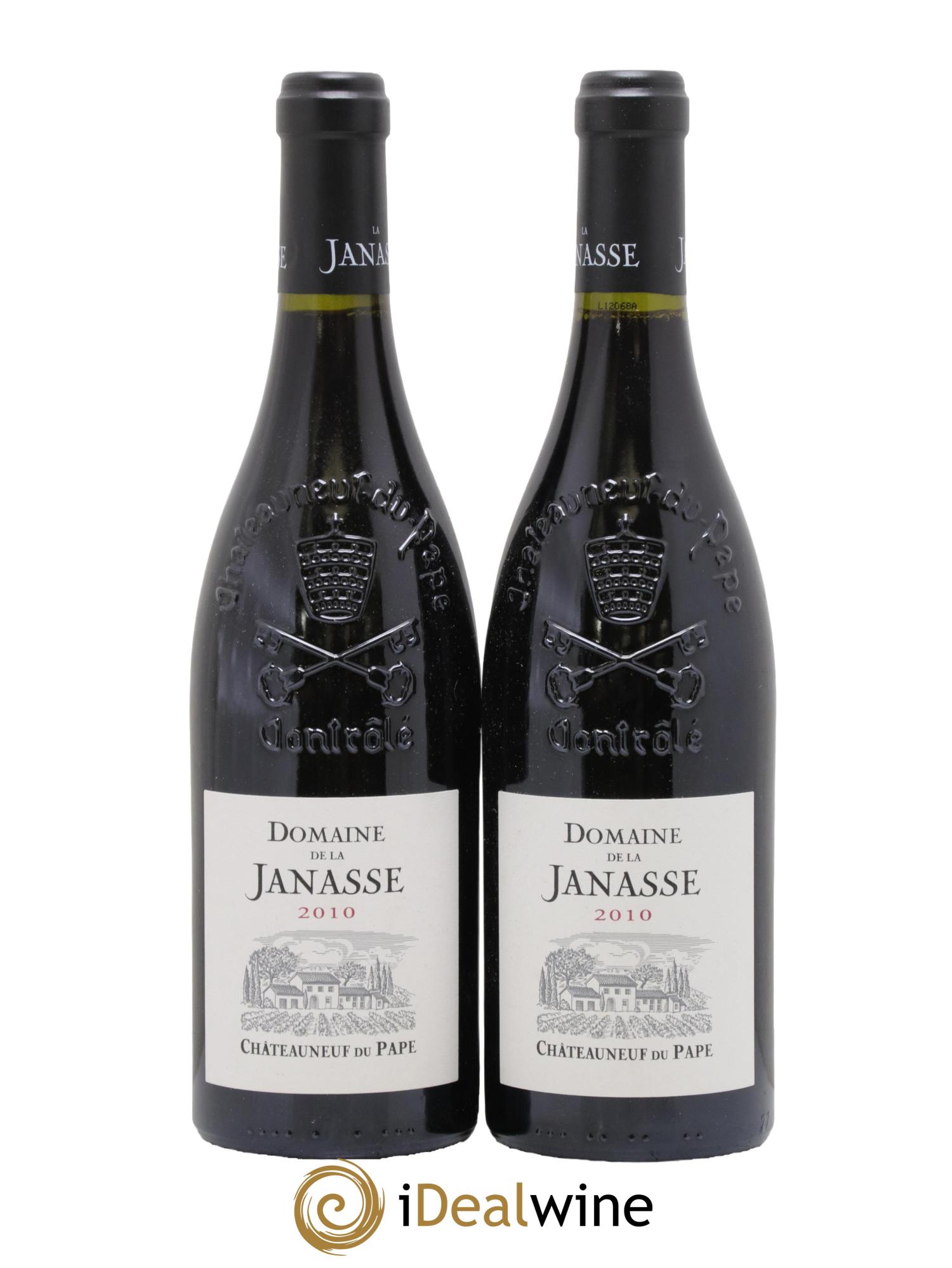 Châteauneuf-du-Pape La Janasse (Domaine de) 2010 - Lot de 2 bouteilles - 0