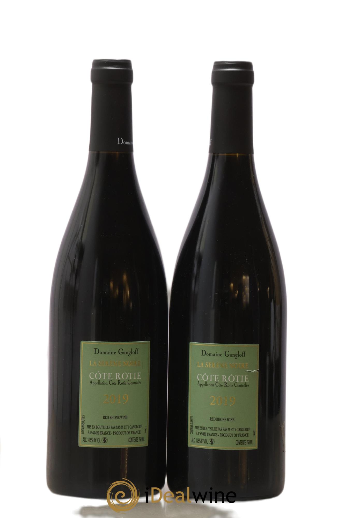 Côte-Rôtie La Sereine Noire Gangloff (Domaine) 2019 - Lot of 2 bottles - 1