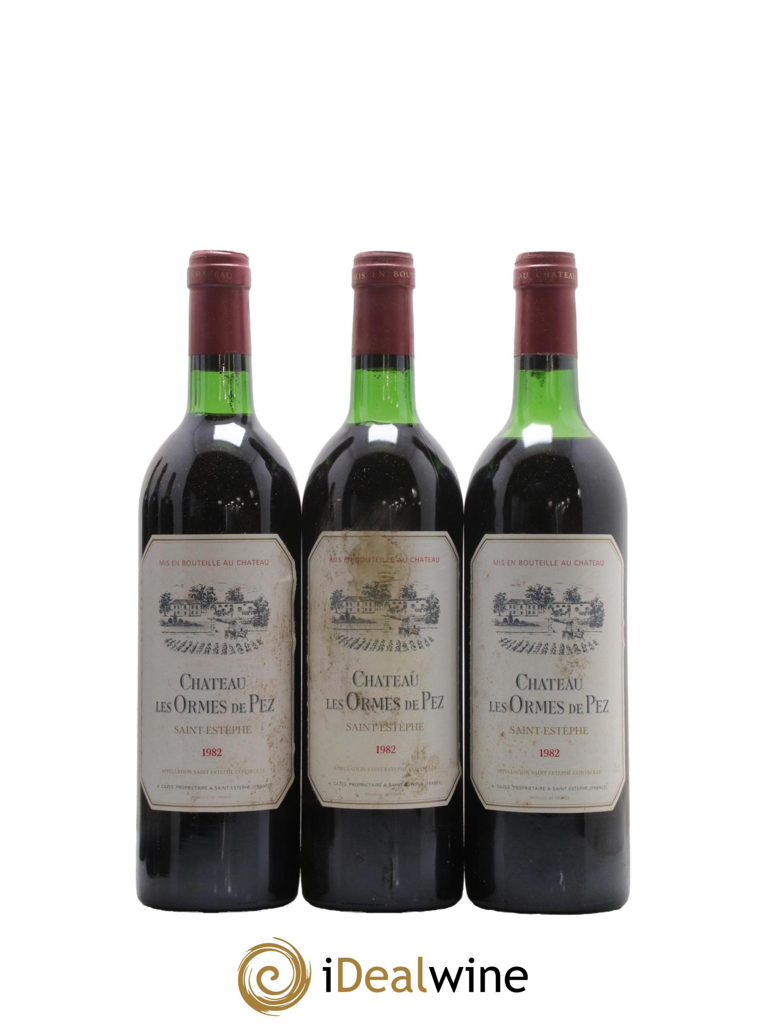 Château les Ormes de Pez 1982 - Lot de 6 bouteilles - 1