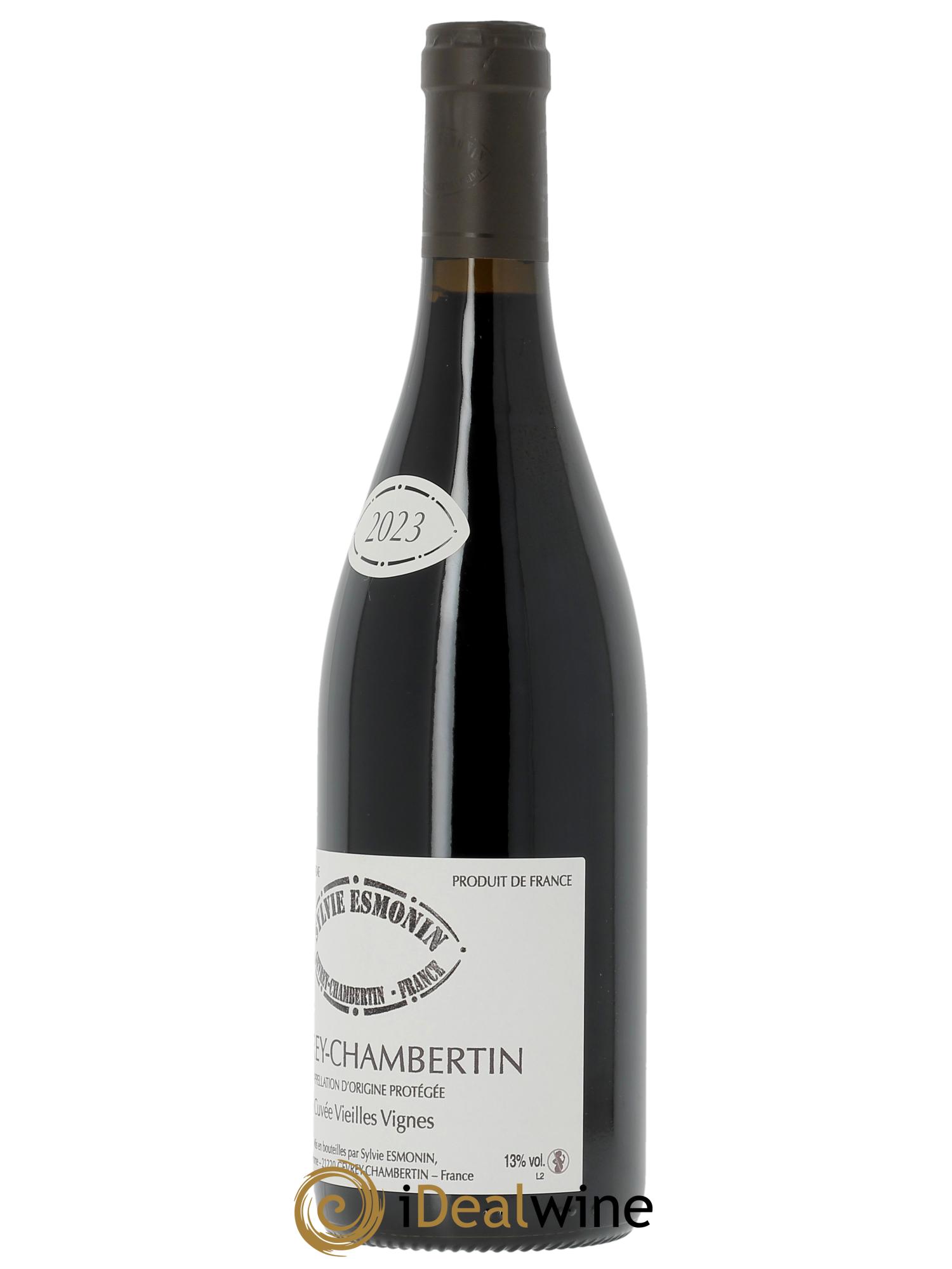 Gevrey-Chambertin Vieilles Vignes Sylvie Esmonin  2023 - Lot de 1 bouteille - 1