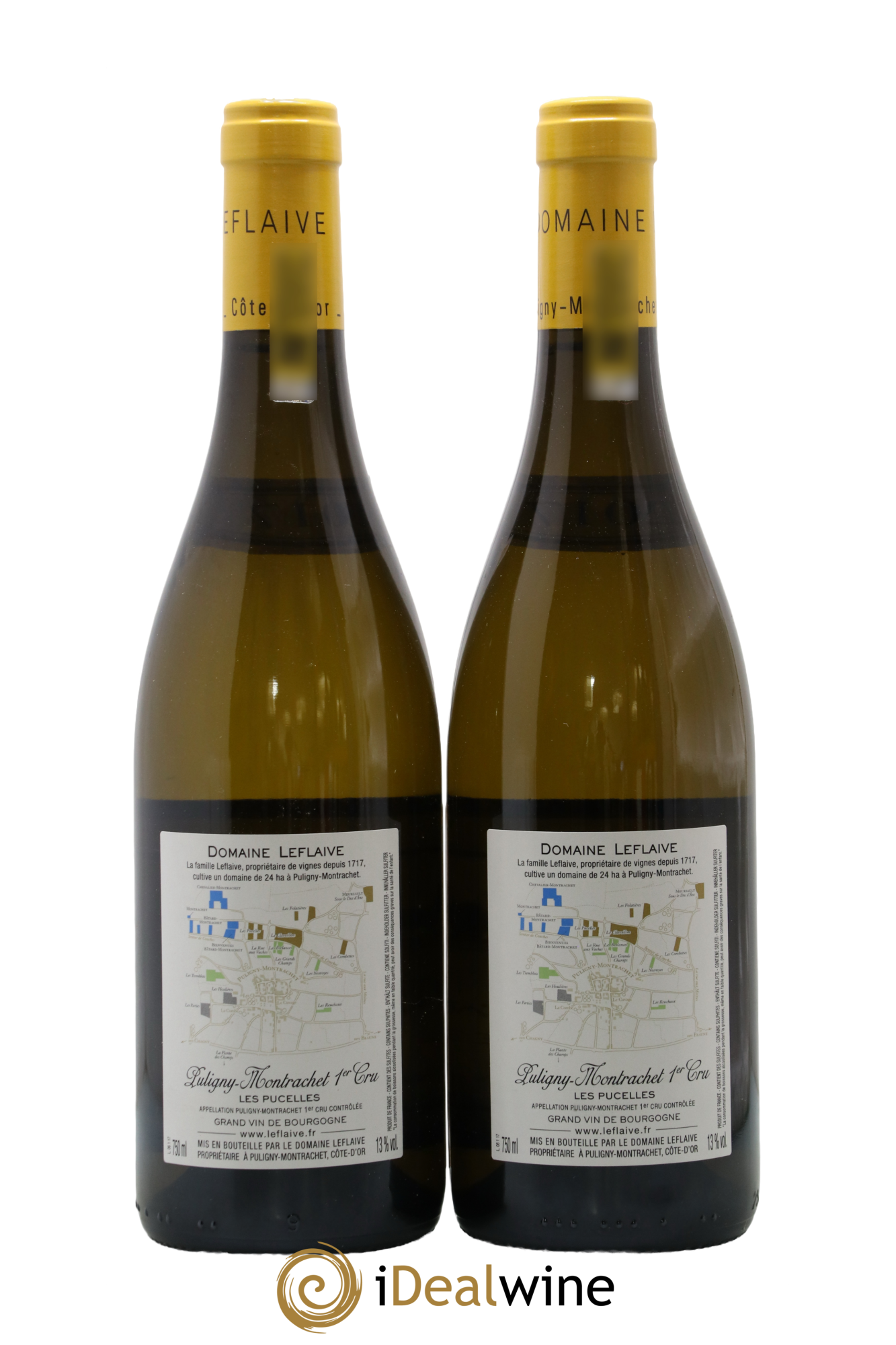 Puligny-Montrachet 1er Cru Les Pucelles Leflaive (Domaine) 2017 - Lot de 2 bouteilles - 1