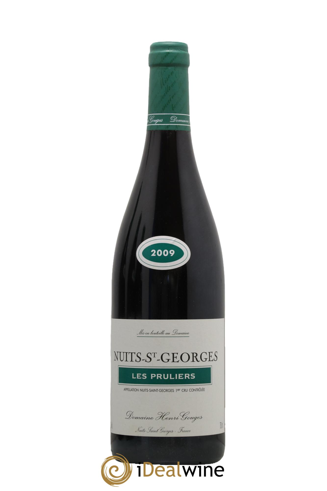 Nuits-Saint-Georges 1er Cru Les Pruliers Henri Gouges 2009 - Lot de 1 bouteille - 0