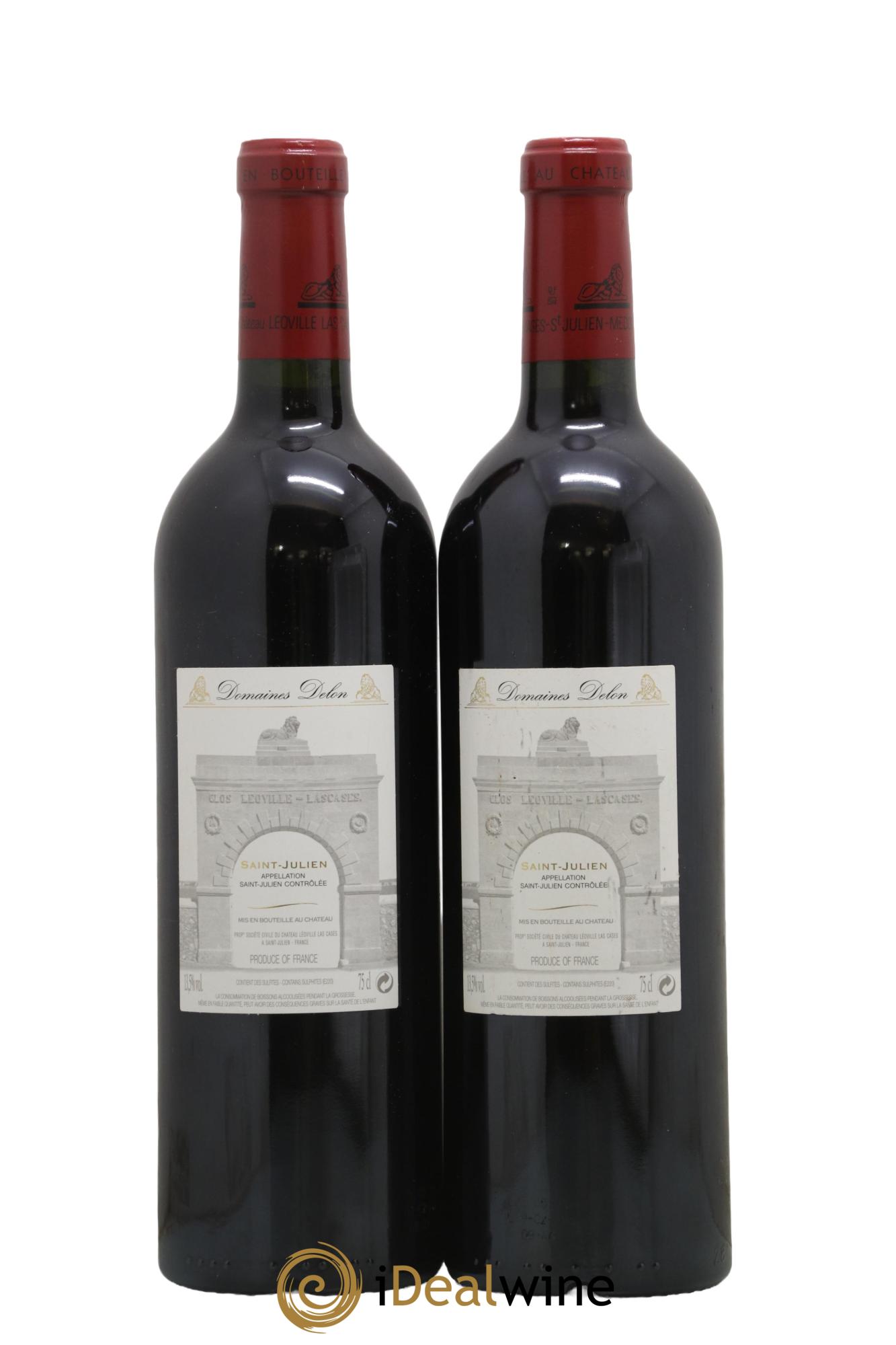 Château Léoville Las Cases 2ème Grand Cru Classé 2009 - Lot of 2 bottles - 1