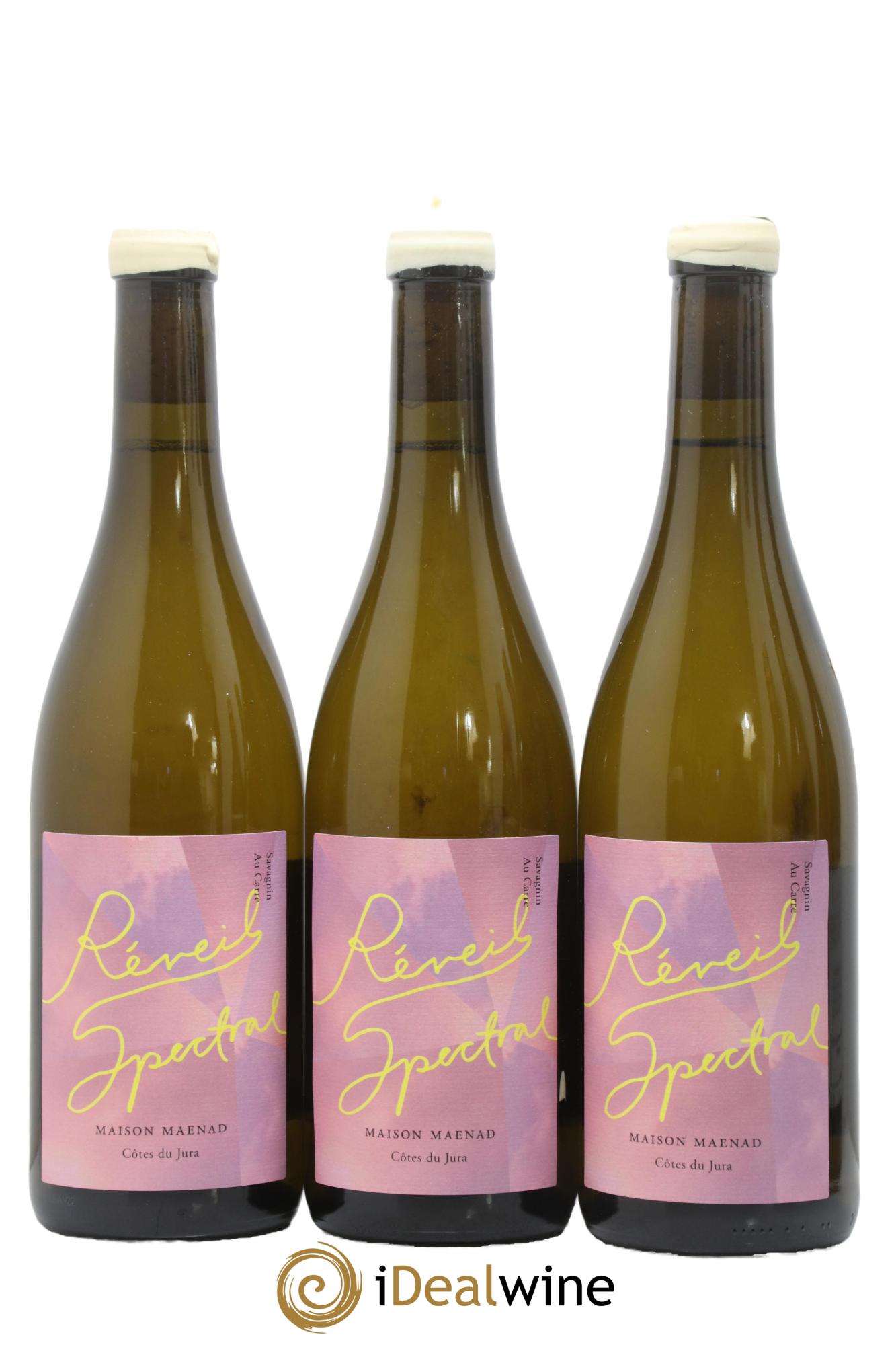 Côtes du Jura Savagnin Reveil Spectral Maison Maenad 2022 - Lot de 3 bouteilles - 0