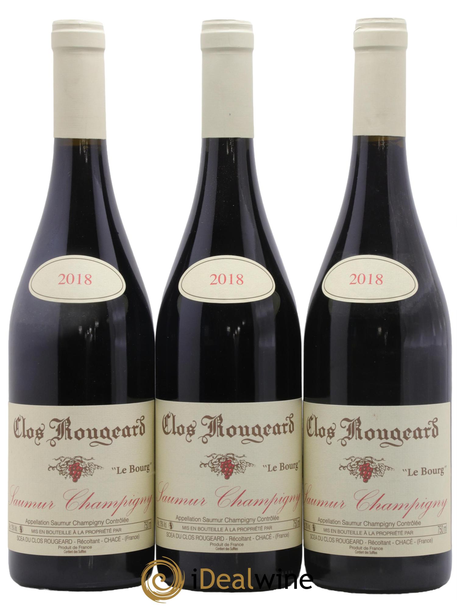 Saumur-Champigny Le Bourg Clos Rougeard  2018 - Lot de 3 bouteilles - 0