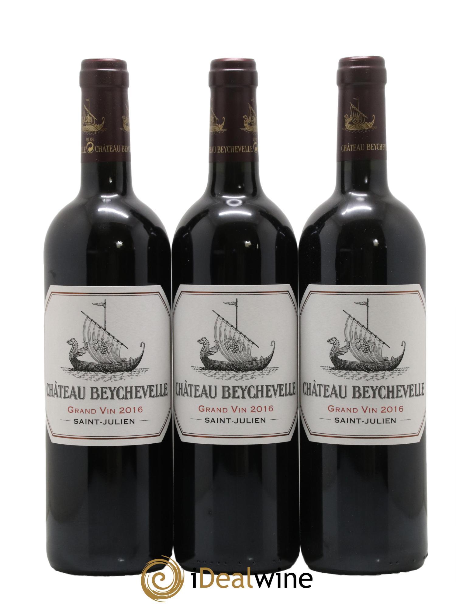 Château Beychevelle 4ème Grand Cru Classé 2016 - Lot de 6 bouteilles - 1