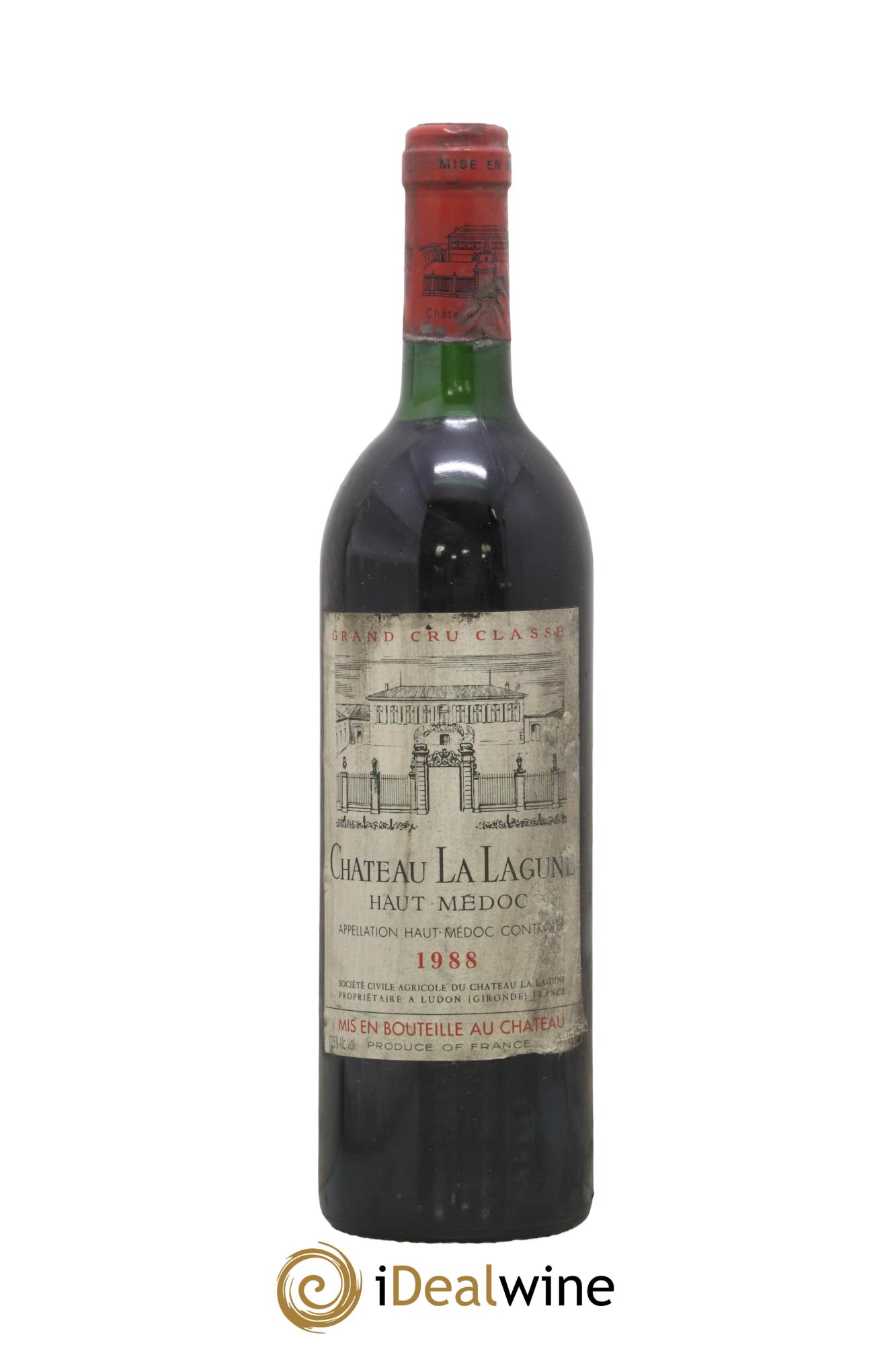 Château la Lagune 3ème Grand Cru Classé 1988 - Lot de 1 bouteille - 0