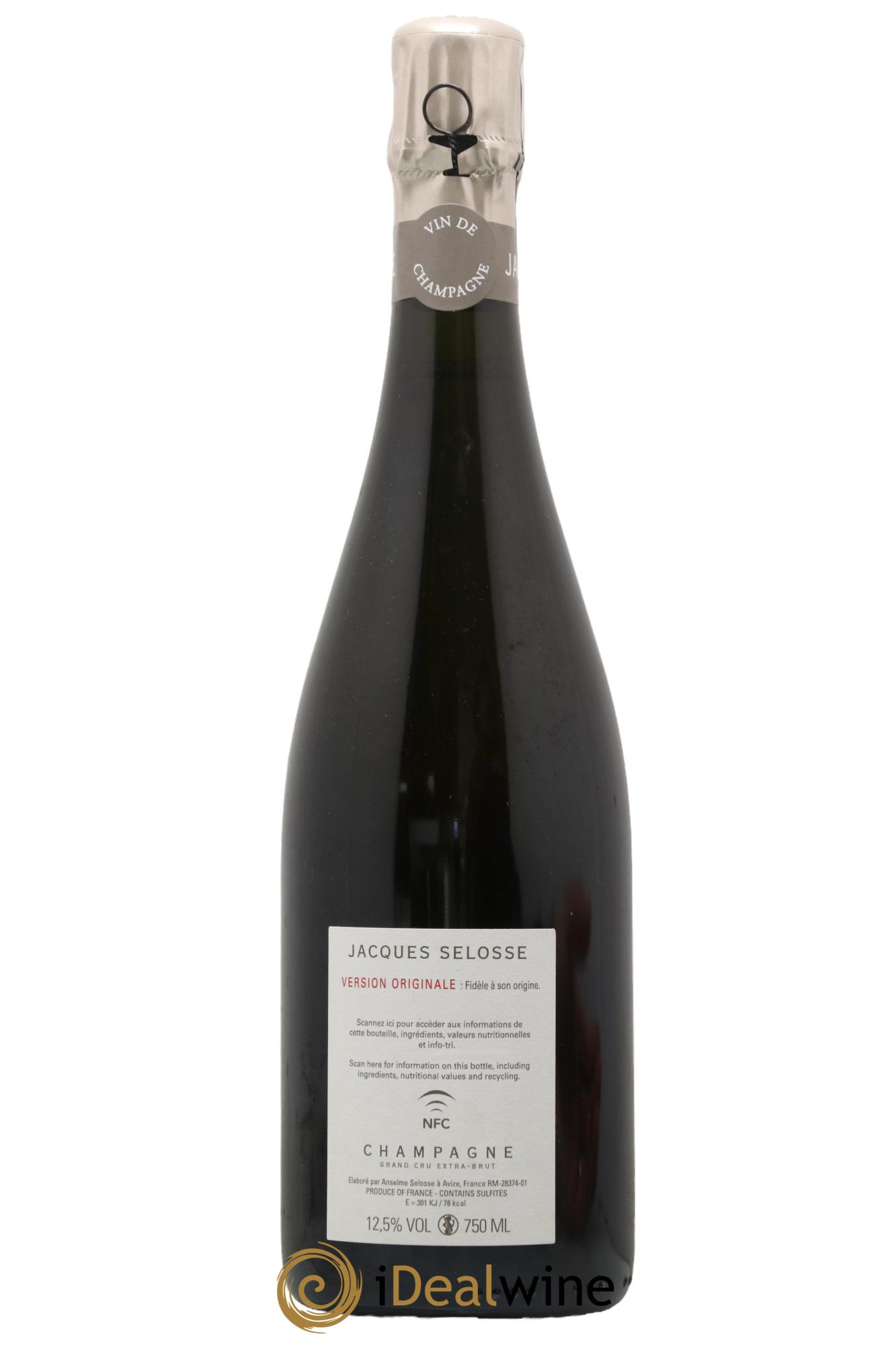 Version Originale Jacques Selosse - Lot de 1 bouteille - 1