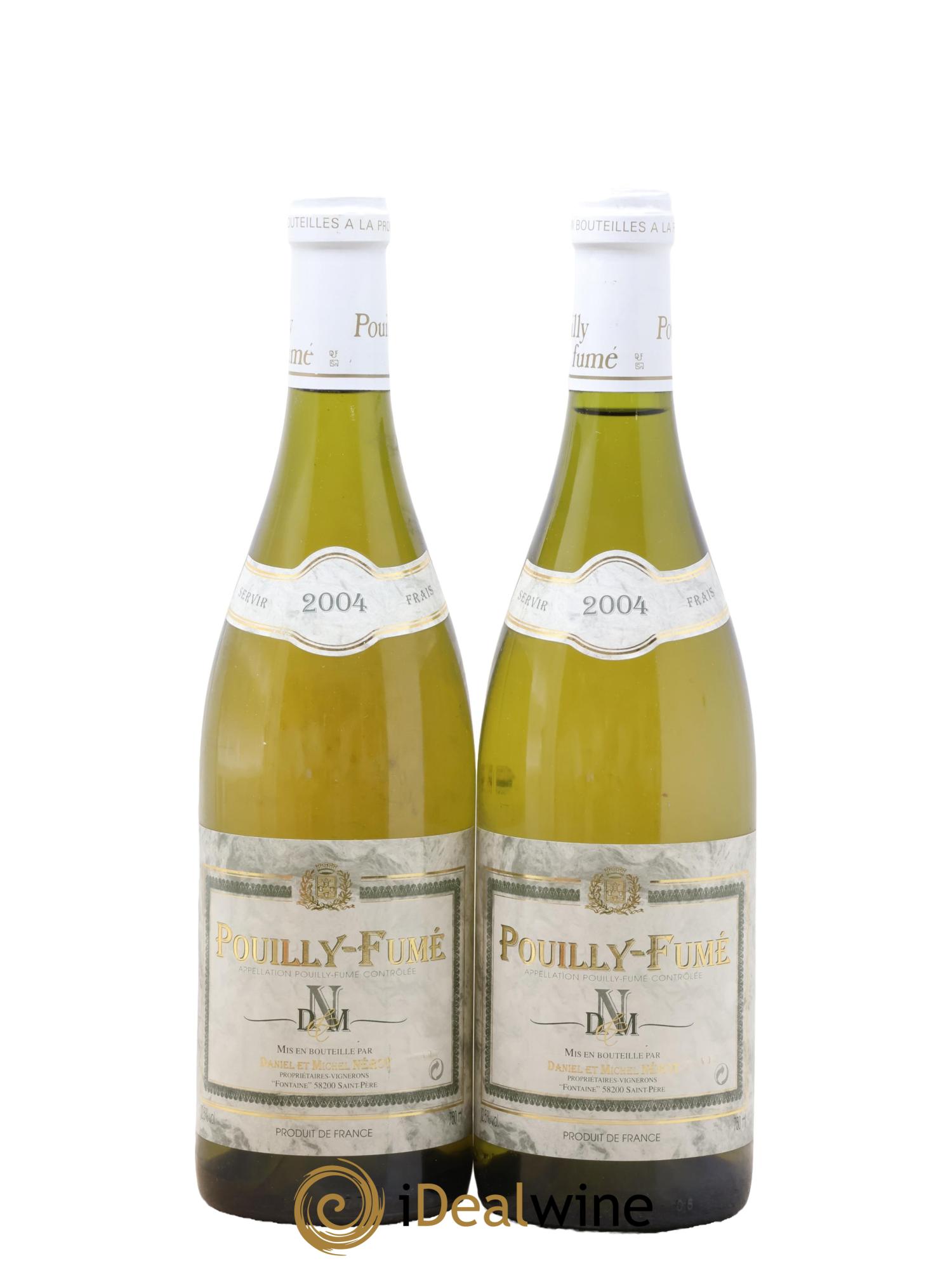 Pouilly-Fumé Daniel et Michel Nerot 2004 - Lot de 2 bouteilles - 0
