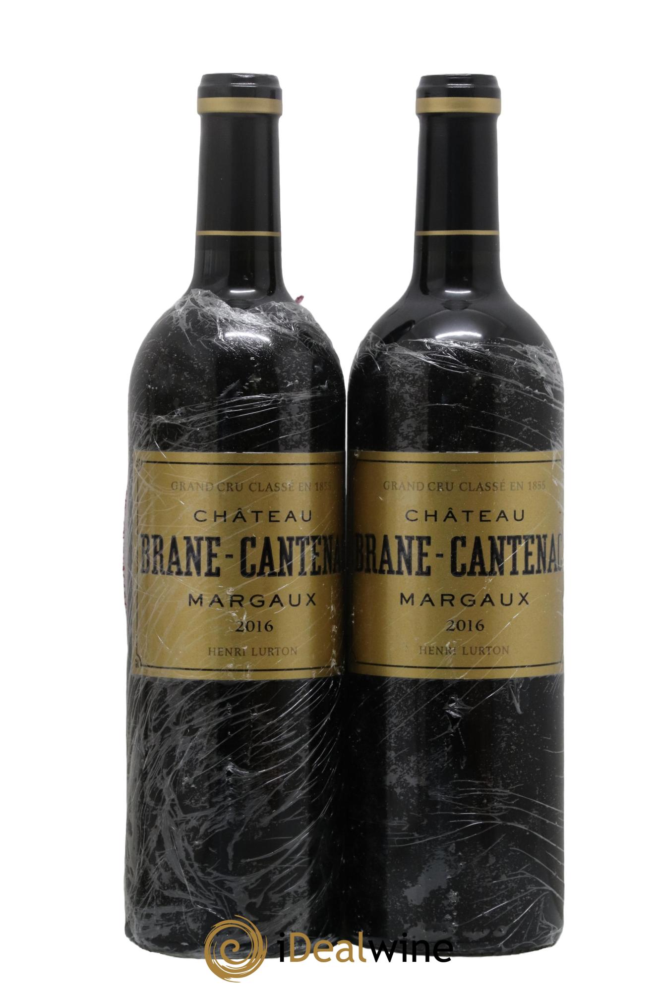 Château Brane Cantenac 2ème Grand Cru Classé 2016 - Lot de 2 bouteilles - 0