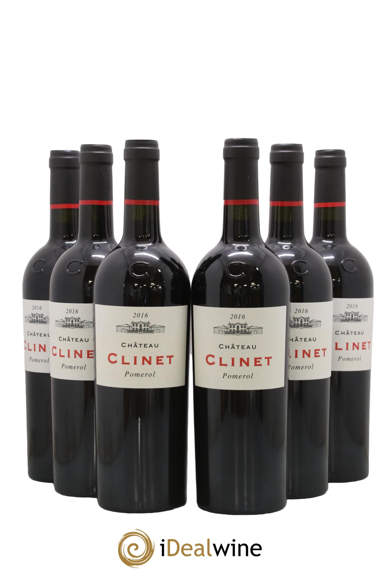 Château Clinet  2016 - Posten von 6 Flaschen - 0