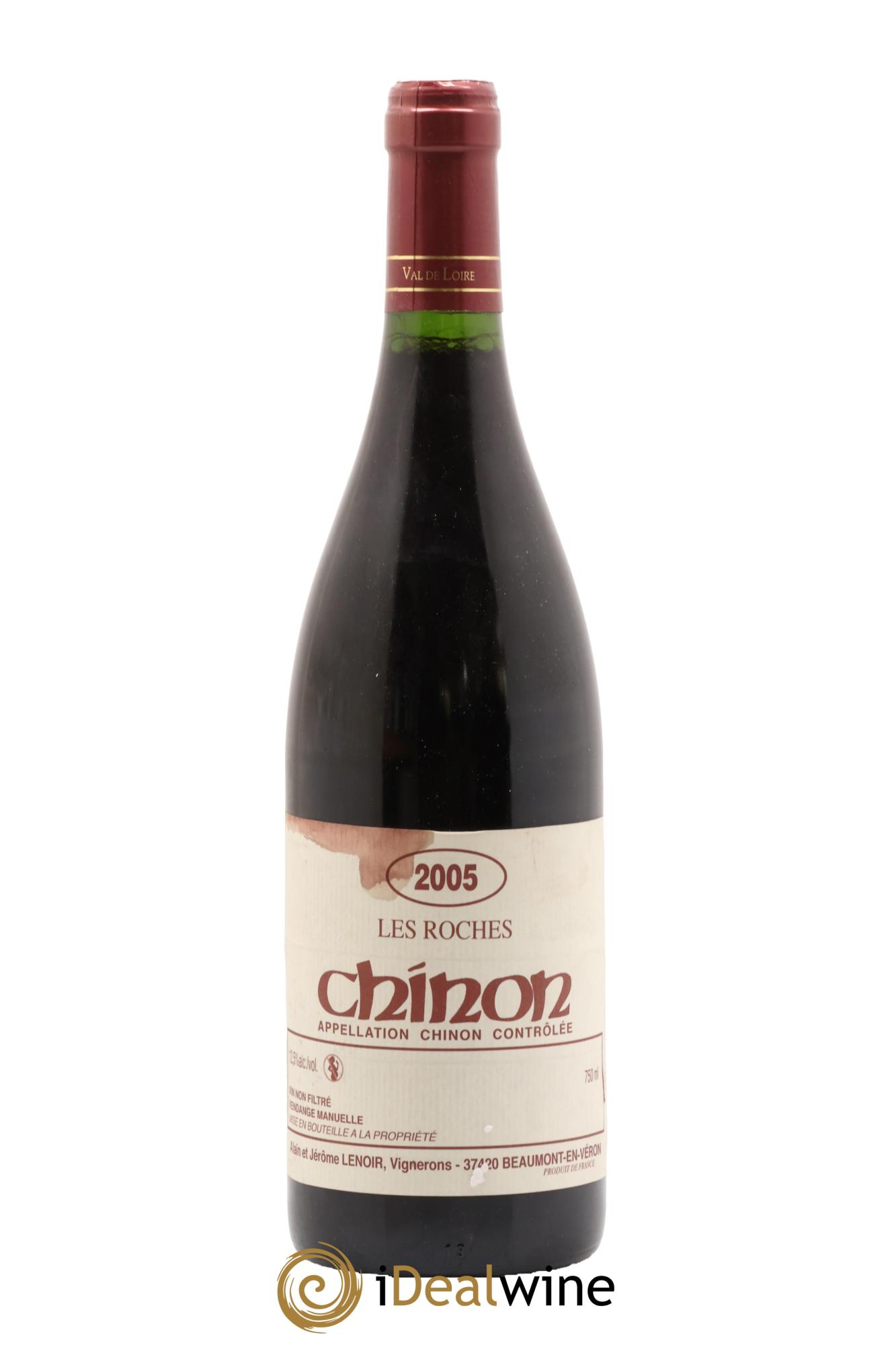 Chinon Les Roches Lenoir (Domaine) 2005 - Lot of 1 bottle - 0