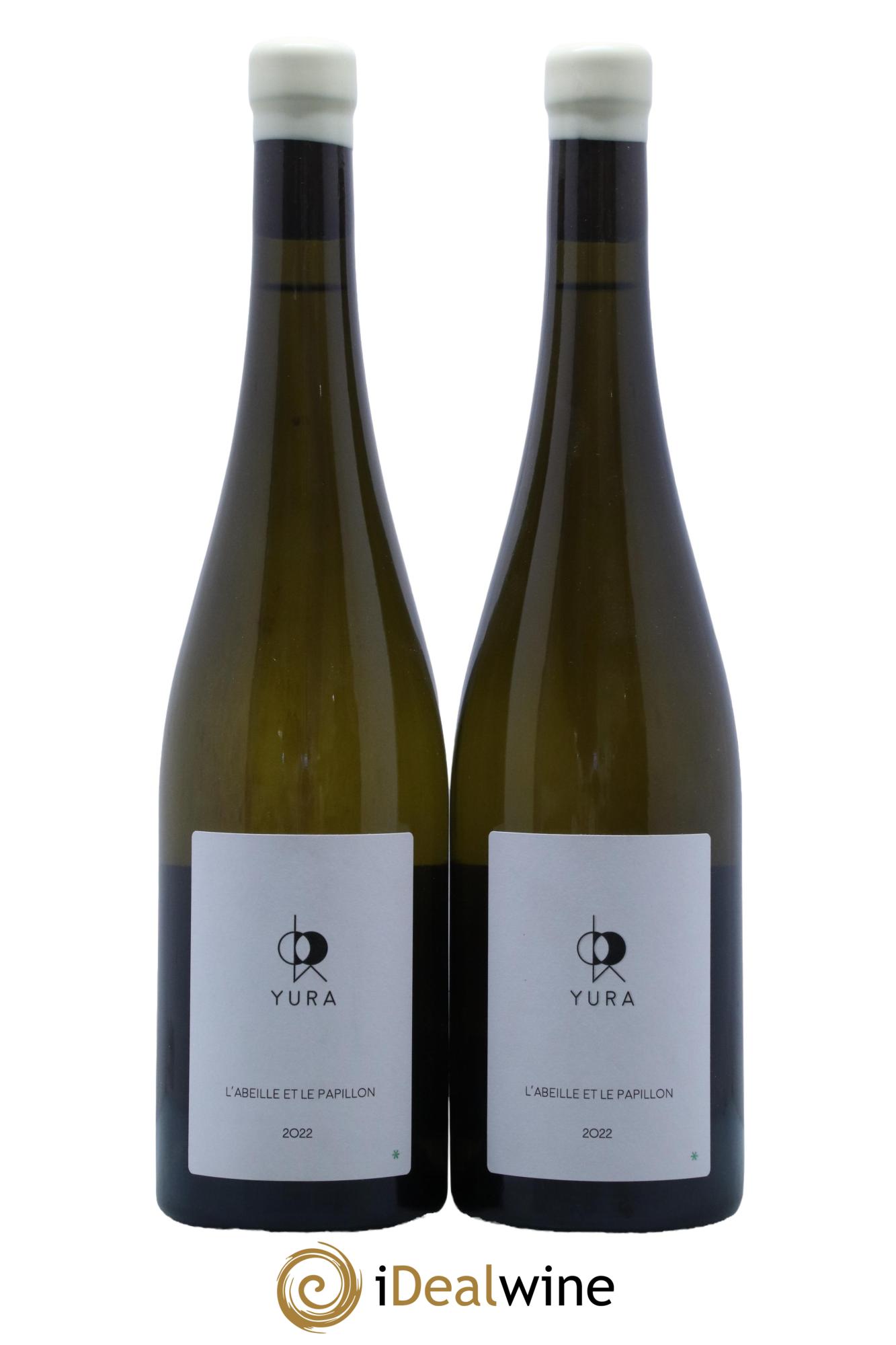 Alsace L'abeille et le papillon Jintaro Yura 2022 - Lot de 2 bouteilles - 0